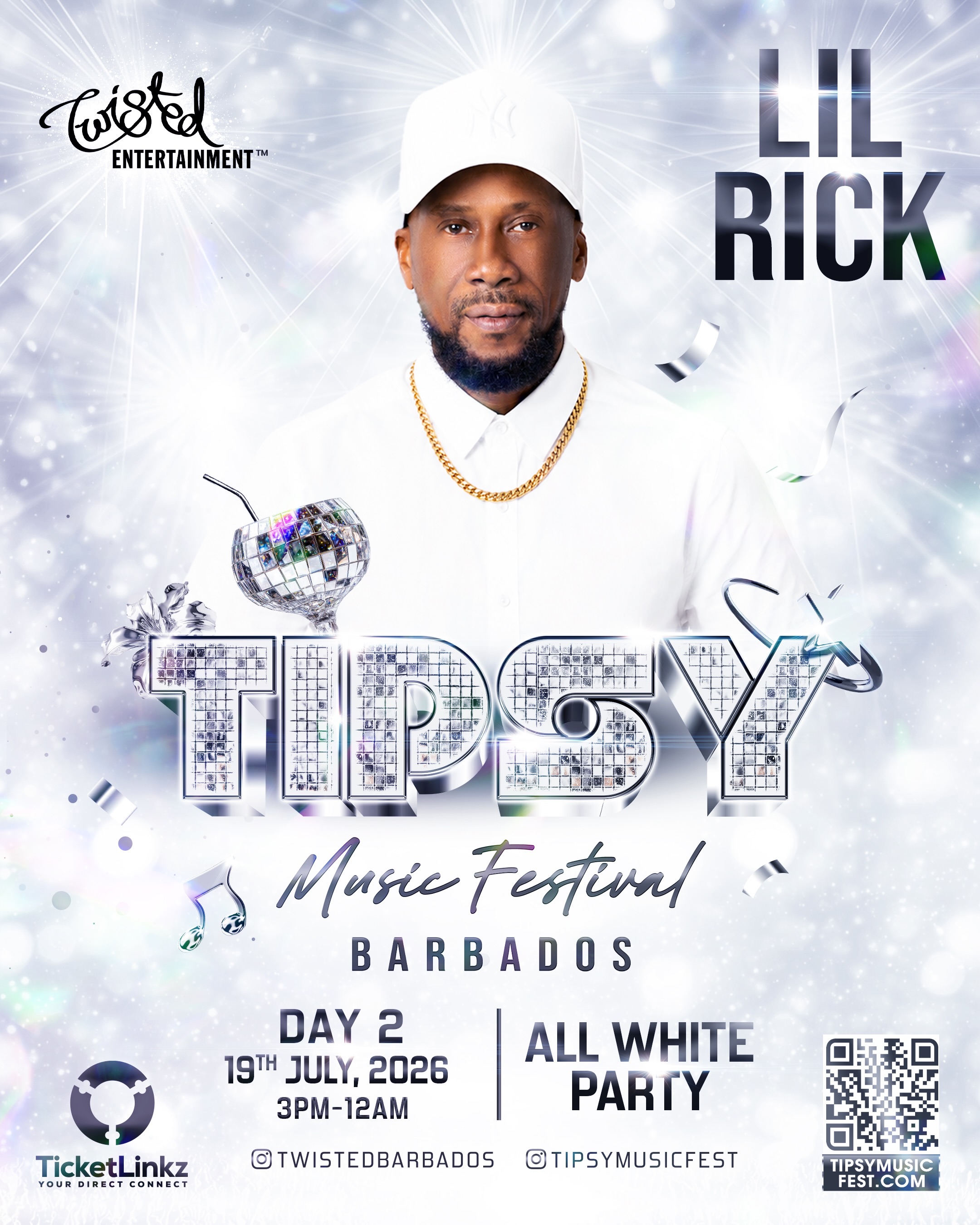 Tipsy Music Festival 2026 – Day 2: TMF All White Party ft. Lil Rick