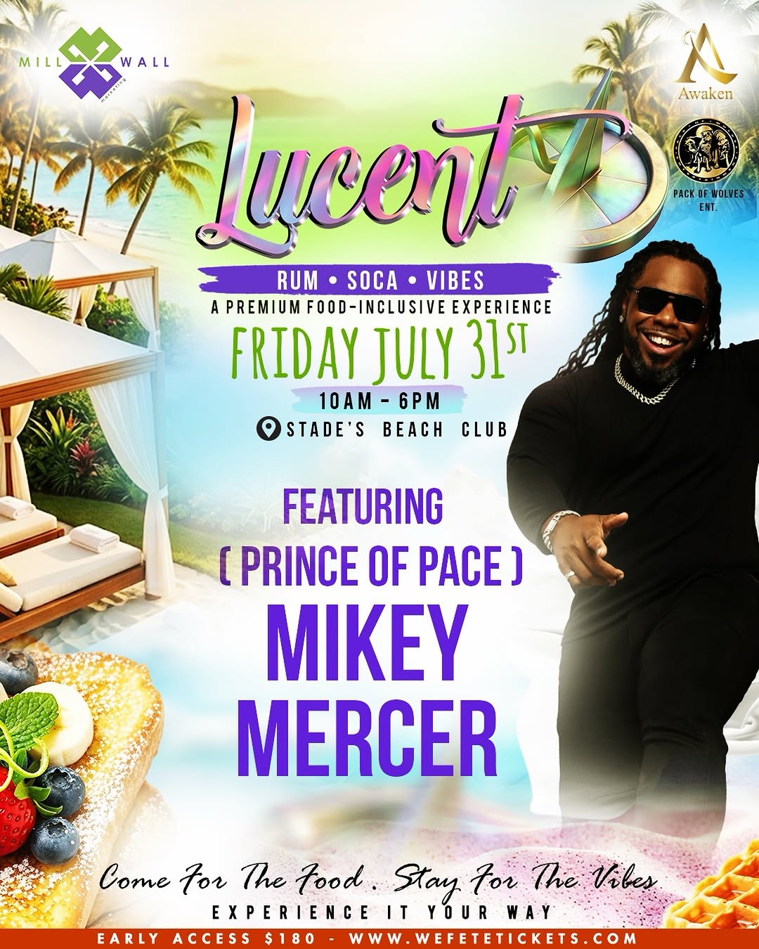 Lucent 2026 – Rum, Soca & Vibes Beach Party ft. Mikey Mercer