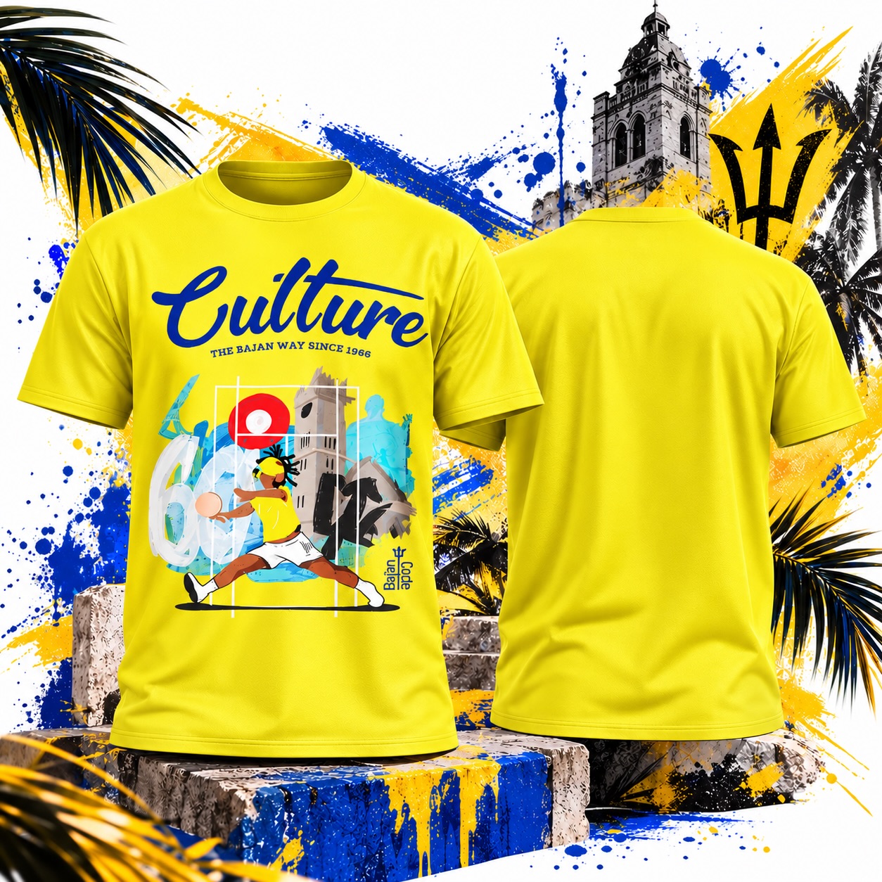 Culture Collection T-Shirts Pre-Order – $85 BBD