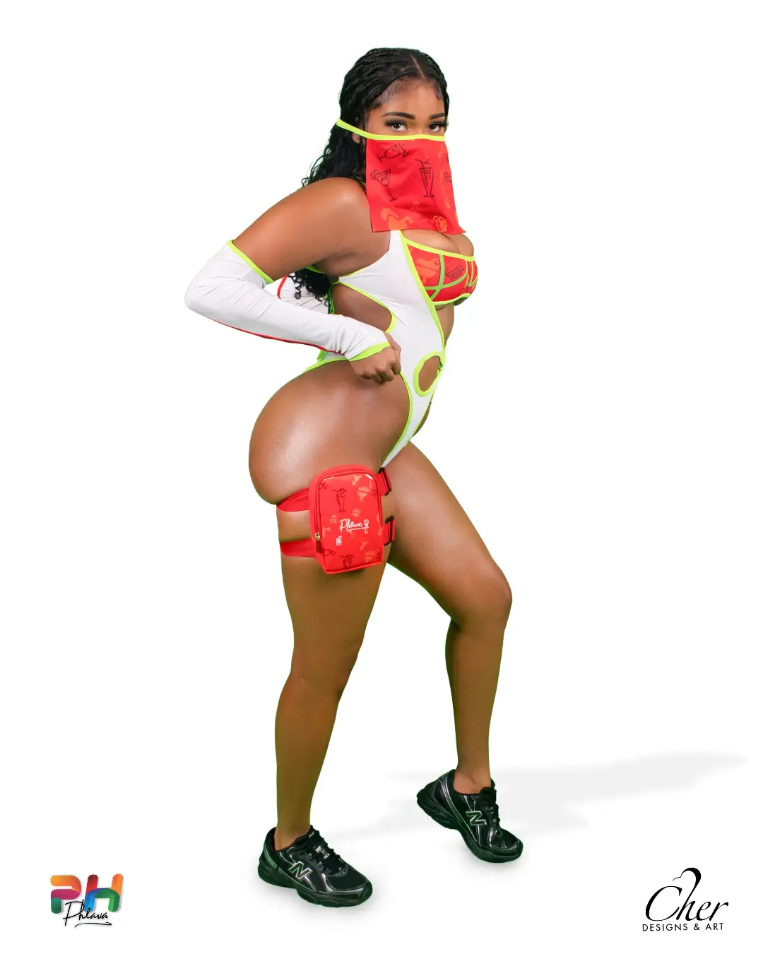 Phlava 'Rum Punch' Cocktail Party Costume - Limited Early Bird $190