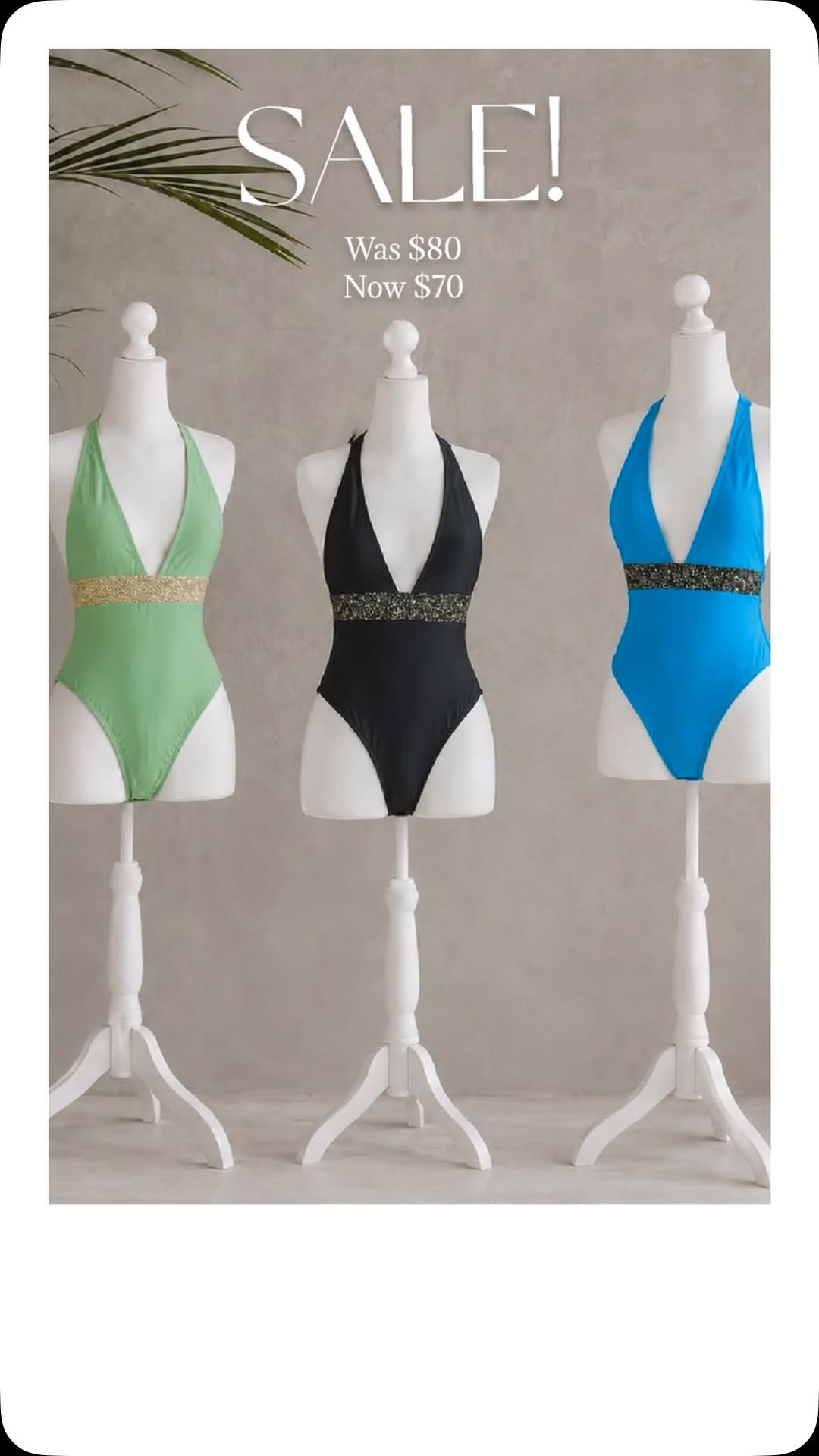Sandy Swimwear Sale – Was $80, Now $70
