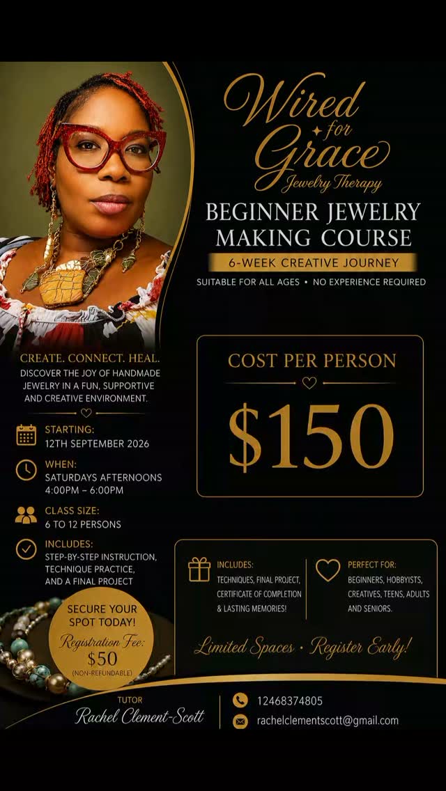 Beginner Jewelry Making Course – 6-Week Creative Journey Starting Sept 12