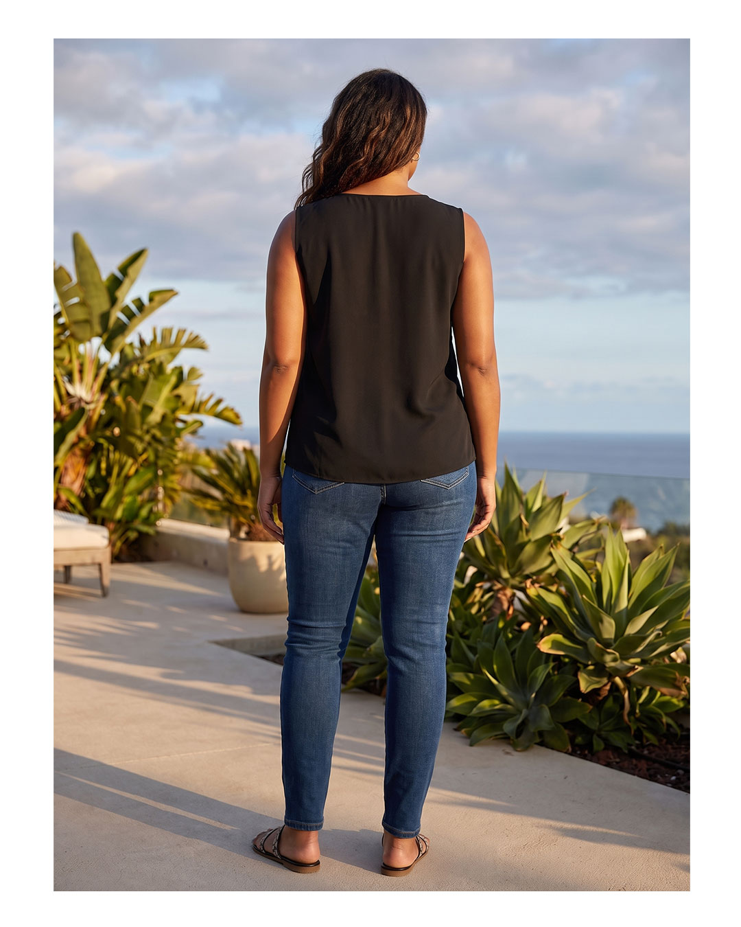 Black Ruffle Top – BDS $45 (Small, Large, XXLarge)