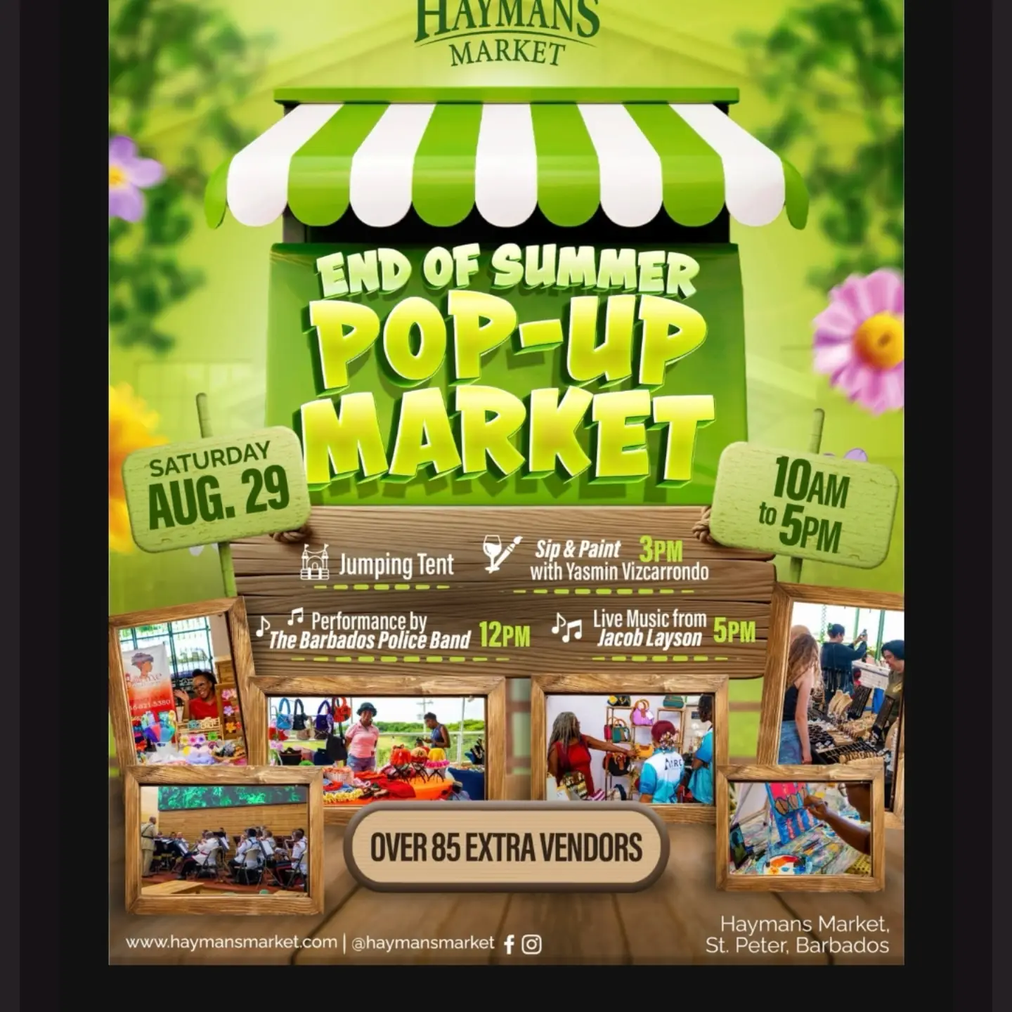 LocMuse Shop Pop-Up at Haymans Market End of Summer Market