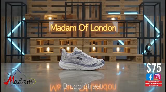 Sneakers for $75 at Madam Of London – Broad Street