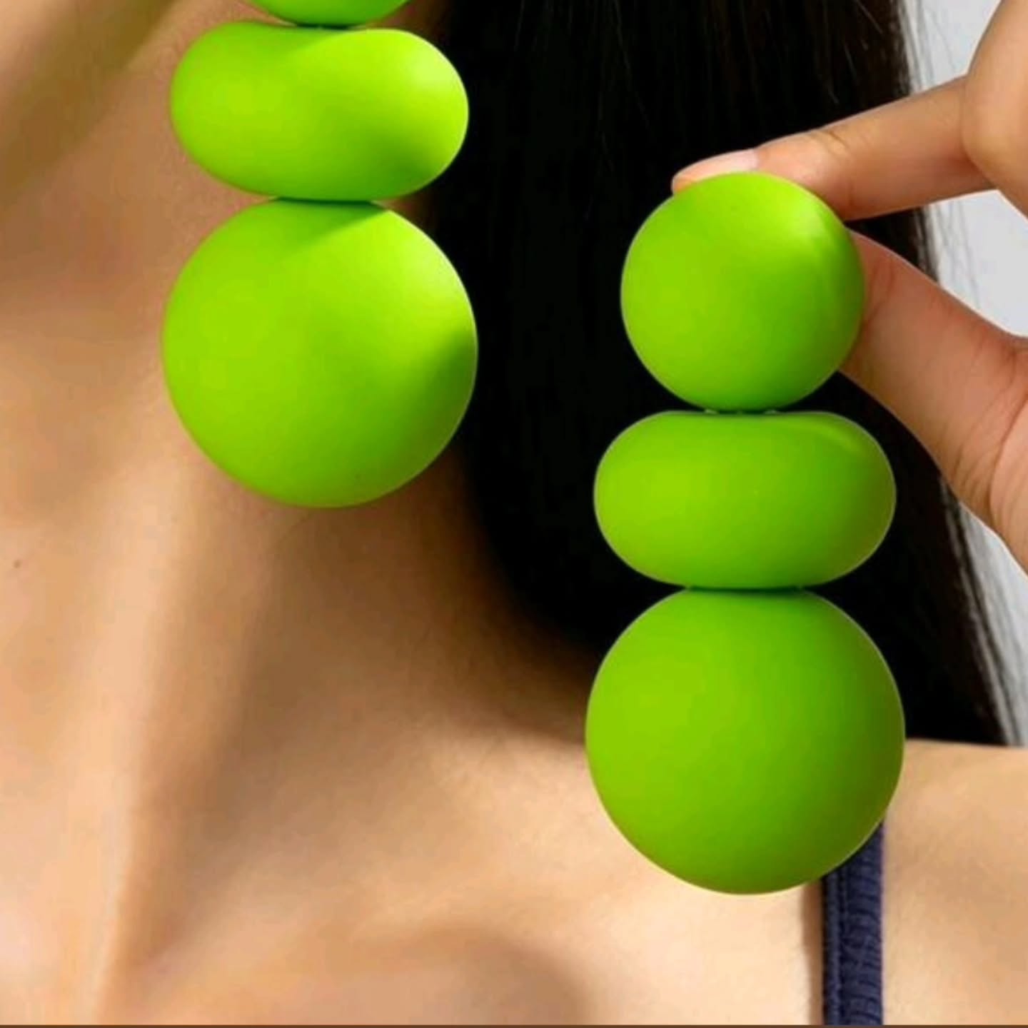 Statement Ball Earrings – $25.00