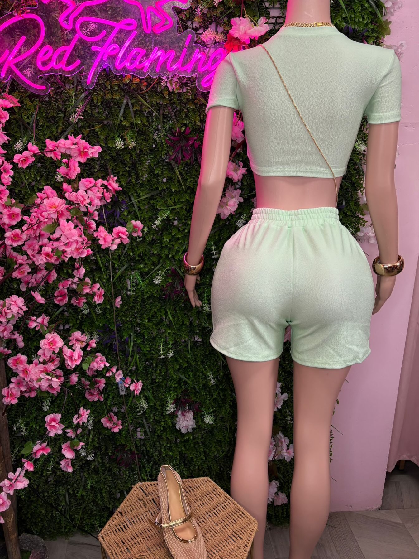 Hottie Shorts Set – $85 at Shop Red Flamingo