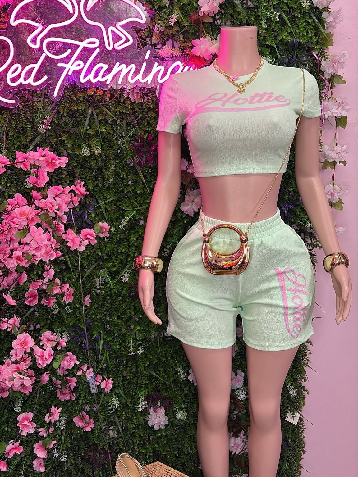 Hottie Shorts Set – $85 at Shop Red Flamingo