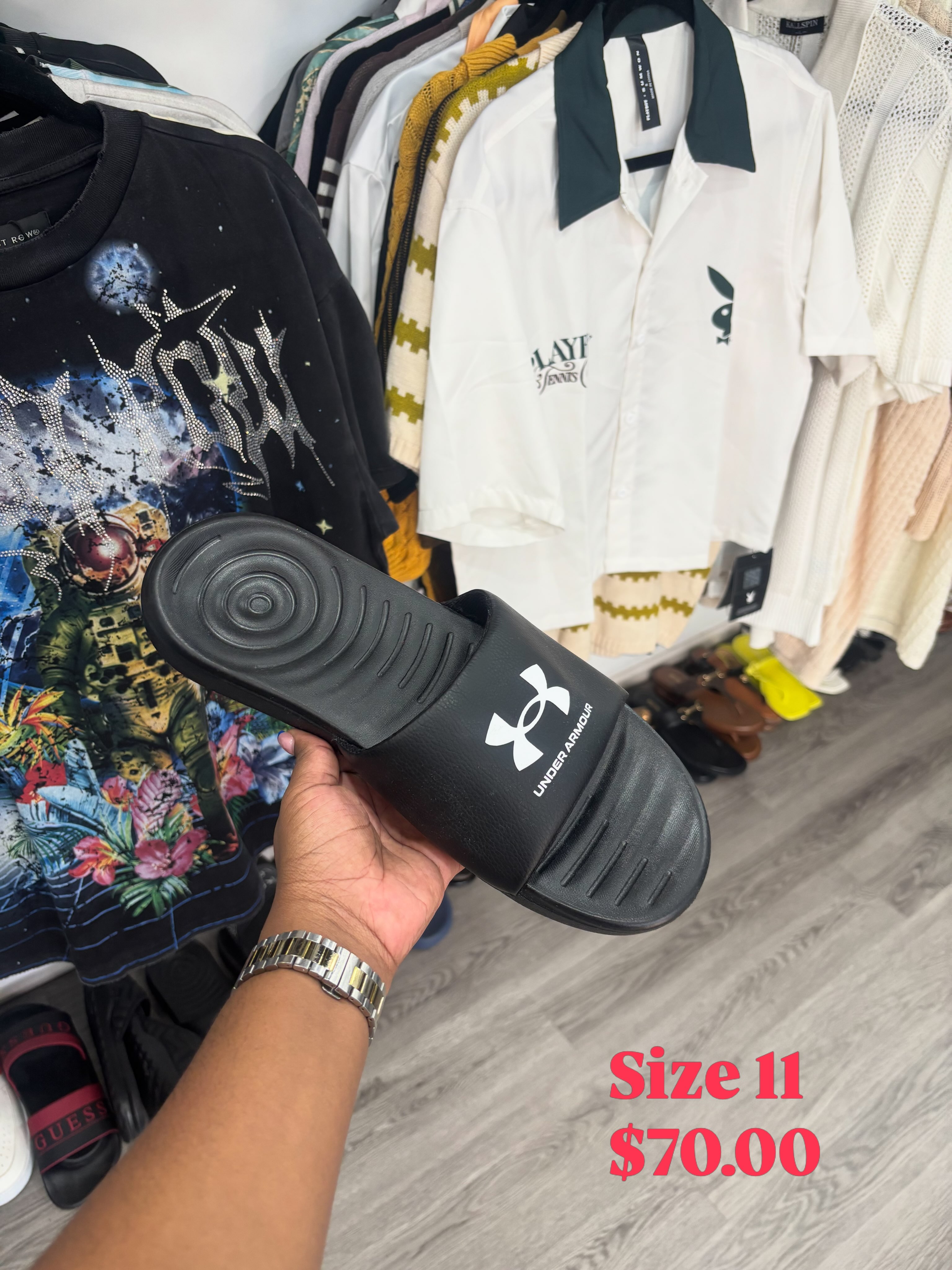 Slides & Bags Available at ThePlugBoutique – Guess, Under Armour & More