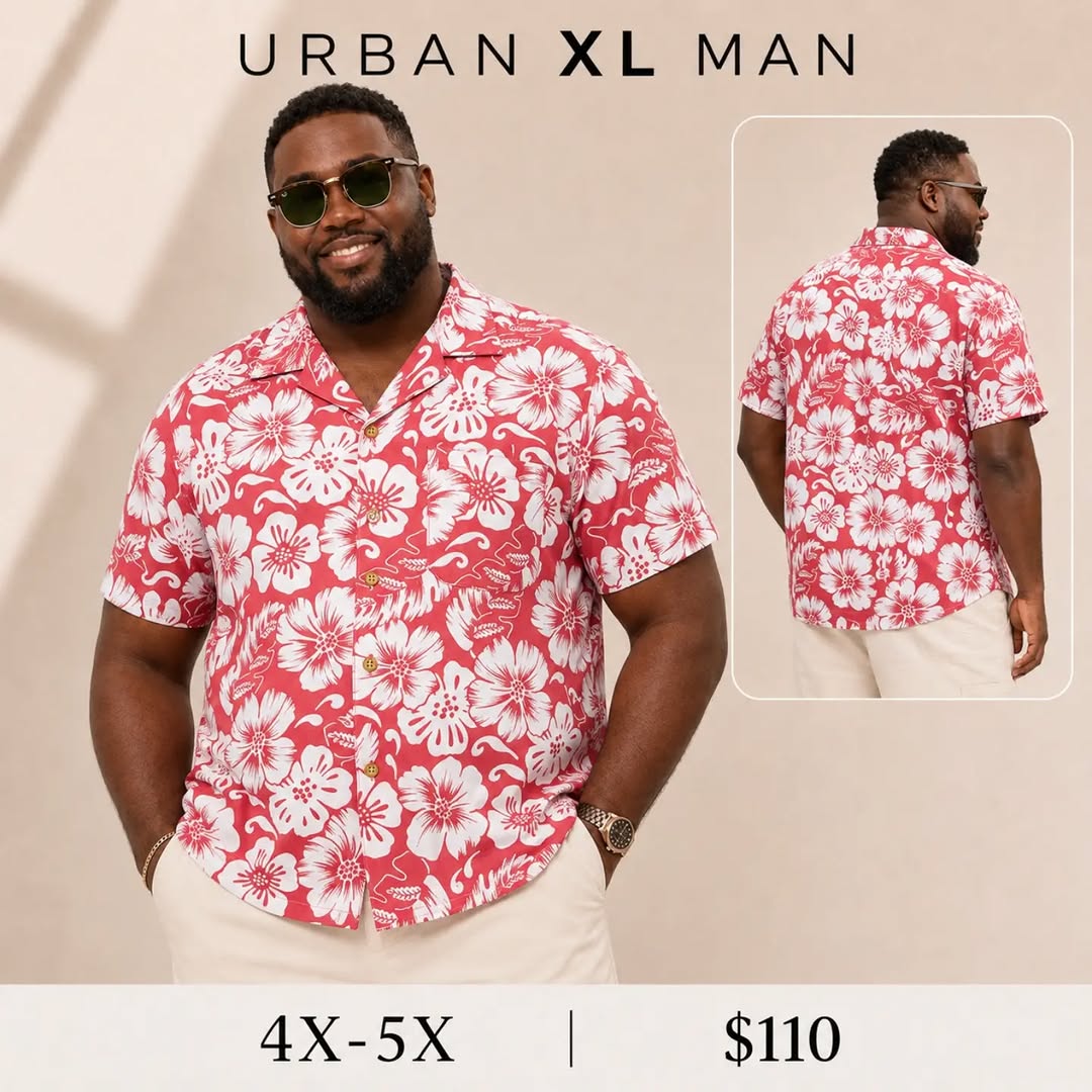 Urban XL Man Plus-Size Men's Shirts & Sets — From $110