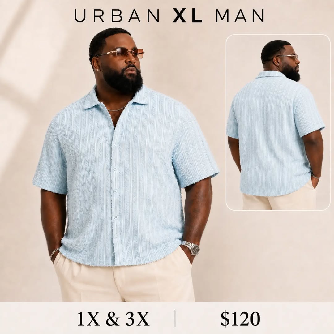 Urban XL Man Plus-Size Men's Shirts & Sets — From $110