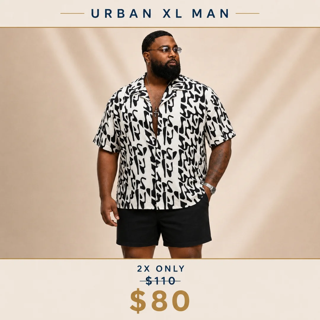 Urban XL Man Clearance Sale – Shirts from $50, Shorts from $70, Sets $140