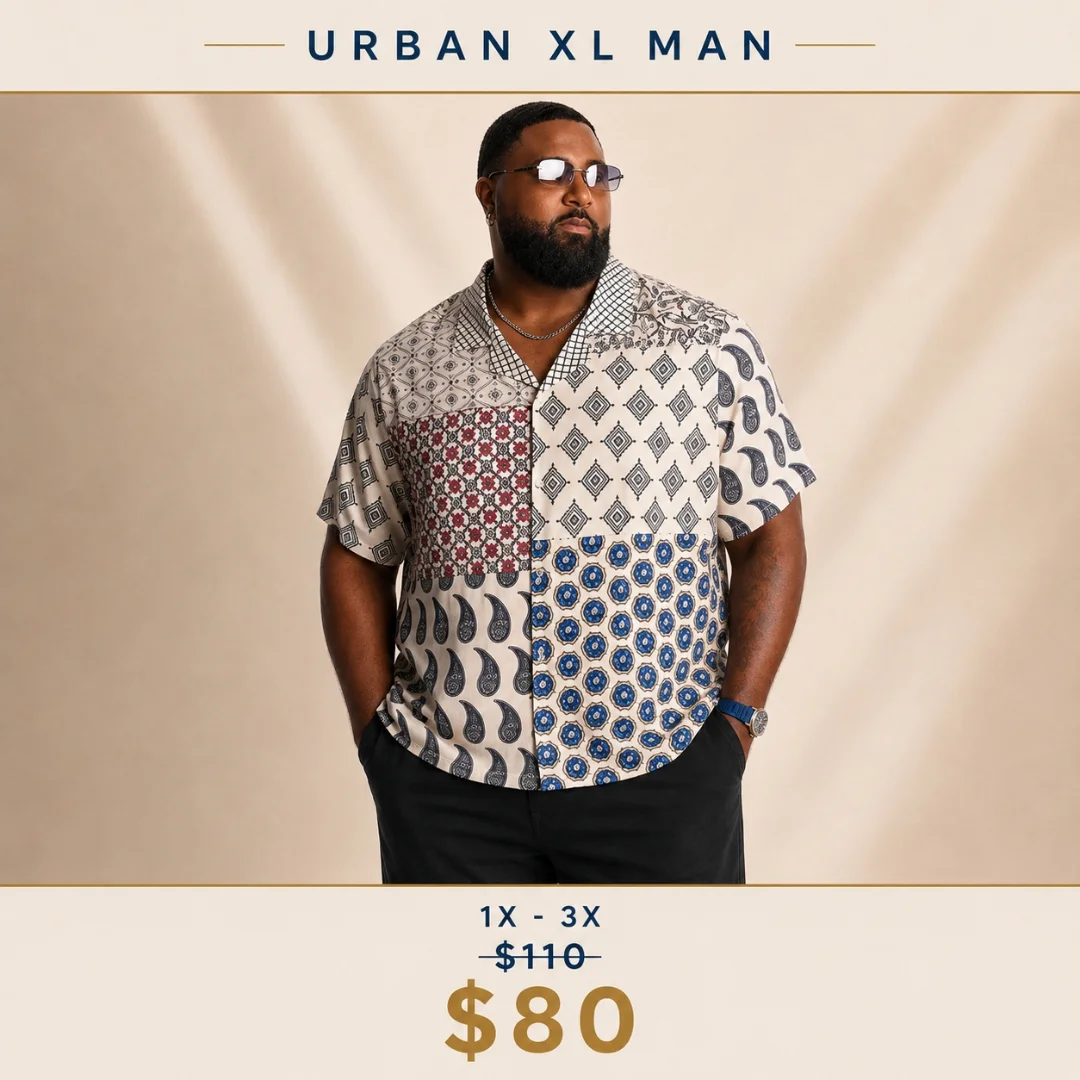 Urban XL Man Clearance Sale – Shirts from $50, Shorts from $70, Sets $140