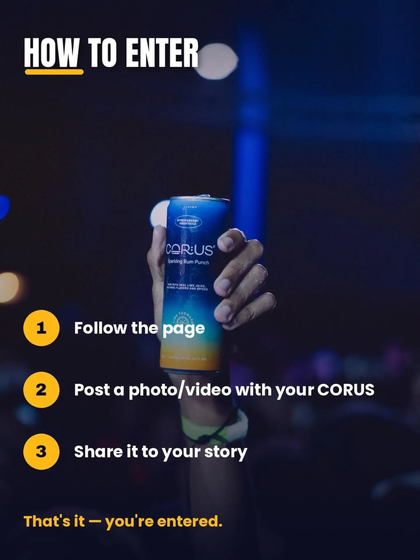 CORUS x HYPD Round 2 Giveaway – Win 2 Tickets to Hyp'd + CORUS Merch