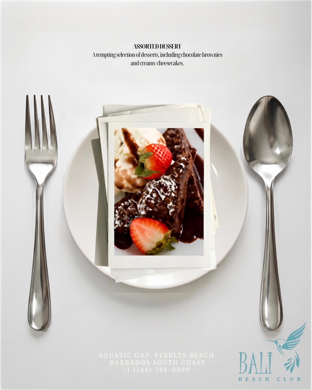 3-Course Summer Menu for $99 with All Day Happy Hour at Bali Beach Club