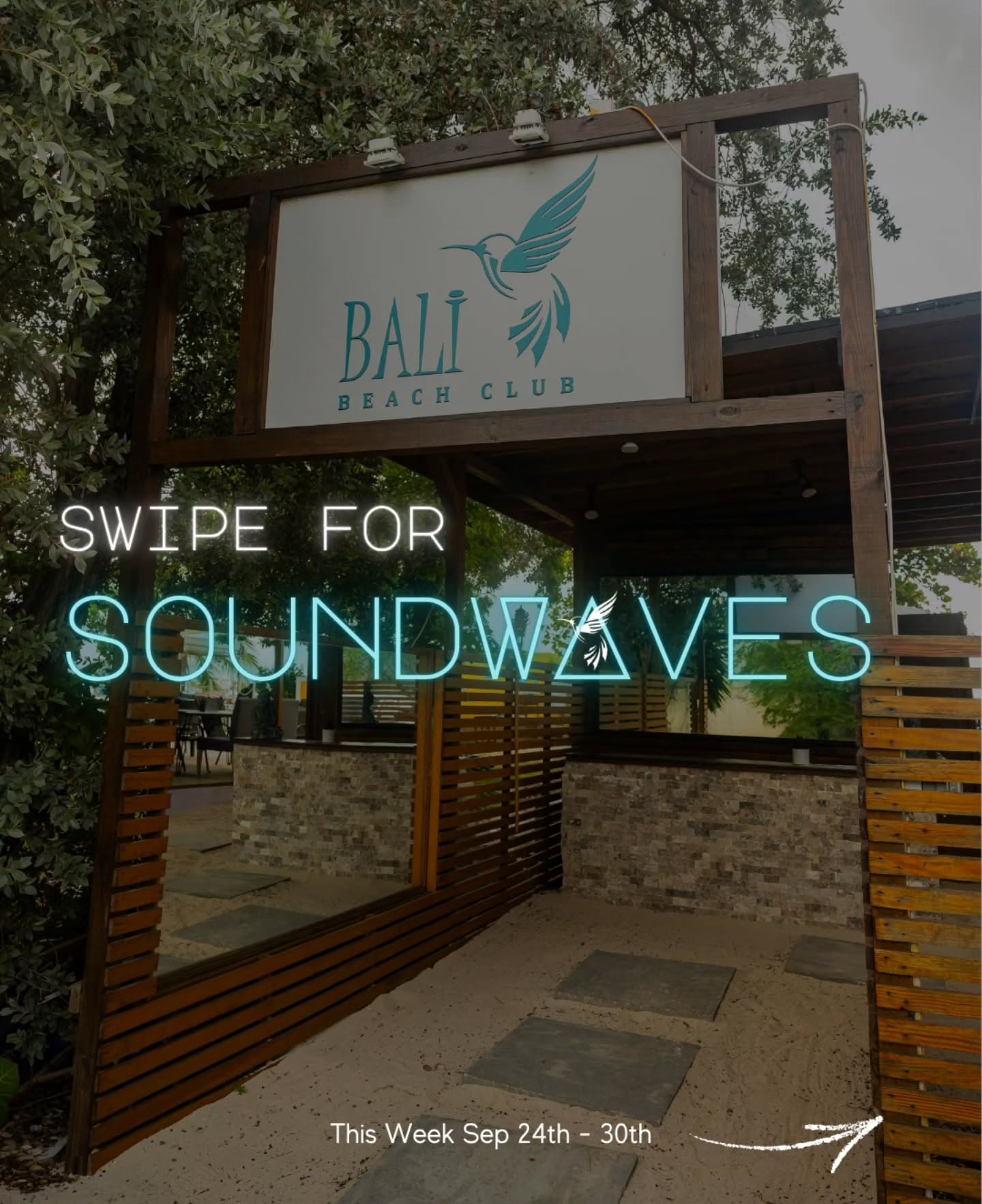 Soundwaves at Bali Beach Club – Weekly DJ Schedule (Sep 24–30)