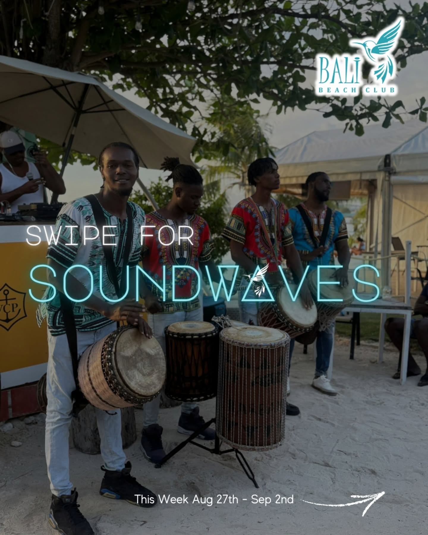 Soundwaves at Bali Beach Club – Weekly DJ Schedule (Aug 27 – Sep 2)