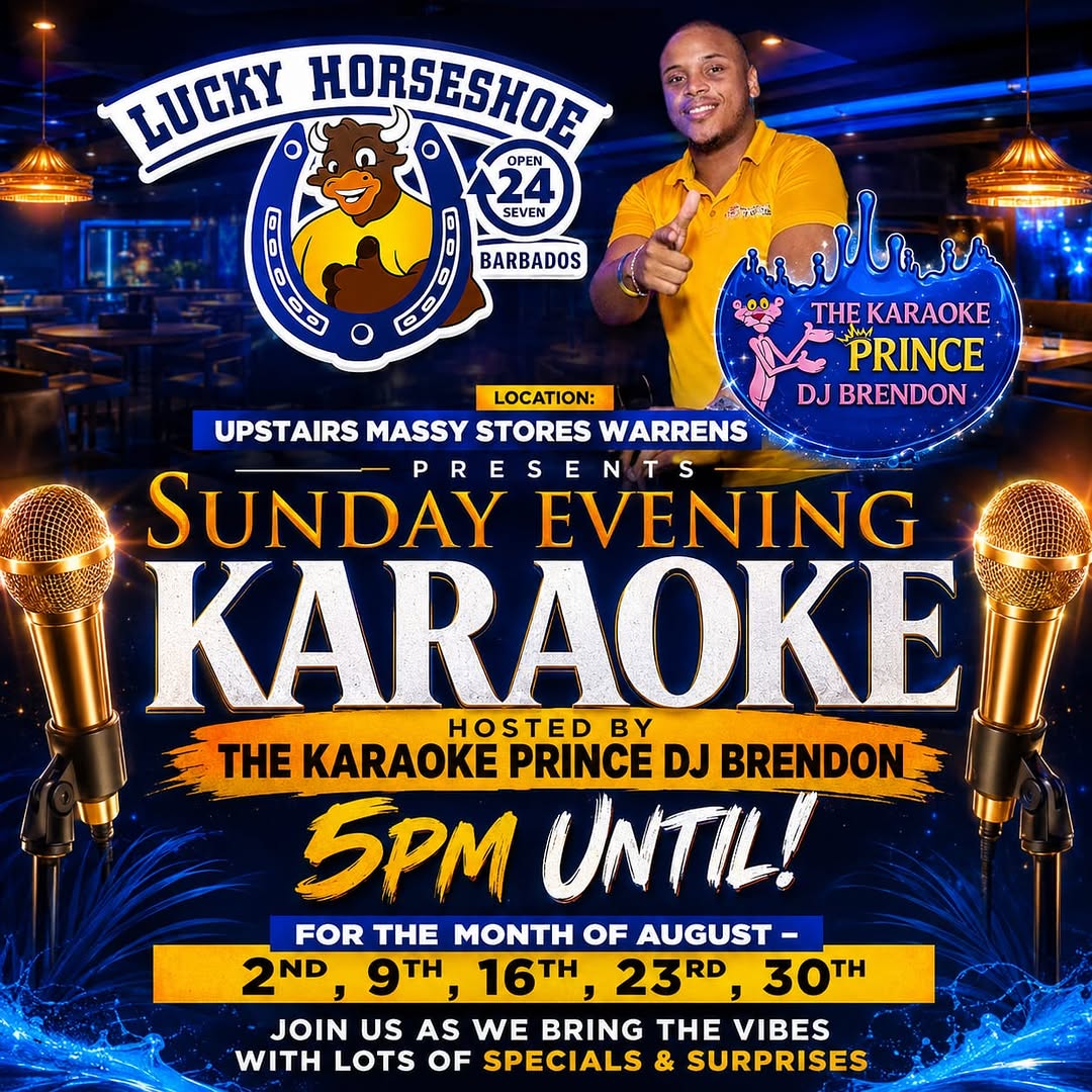 Sunday Evening Karaoke at Lucky Horseshoe Warrens – Hosted by DJ Brendon