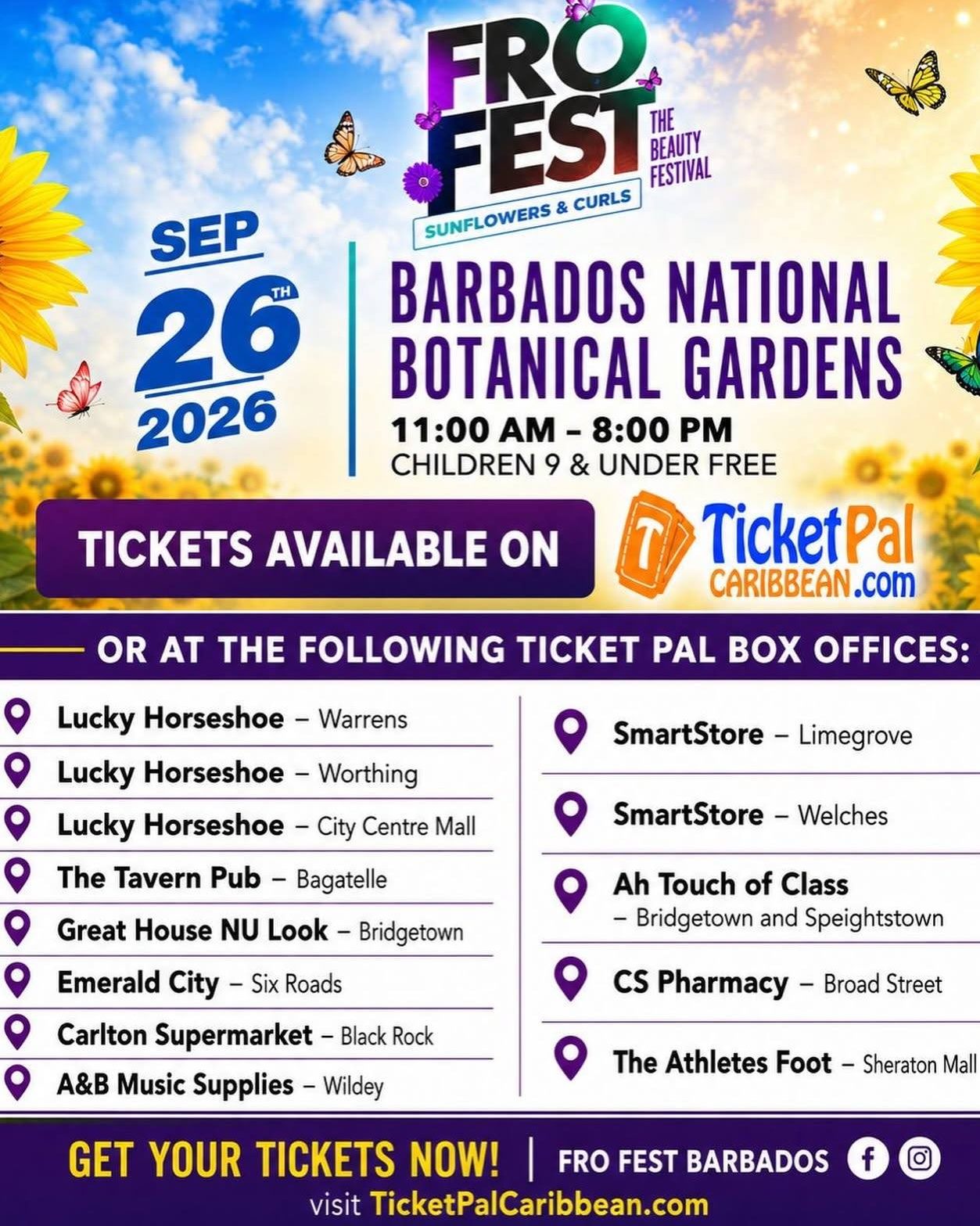 Fro Fest 2026 Tickets Available at Lucky Horseshoe