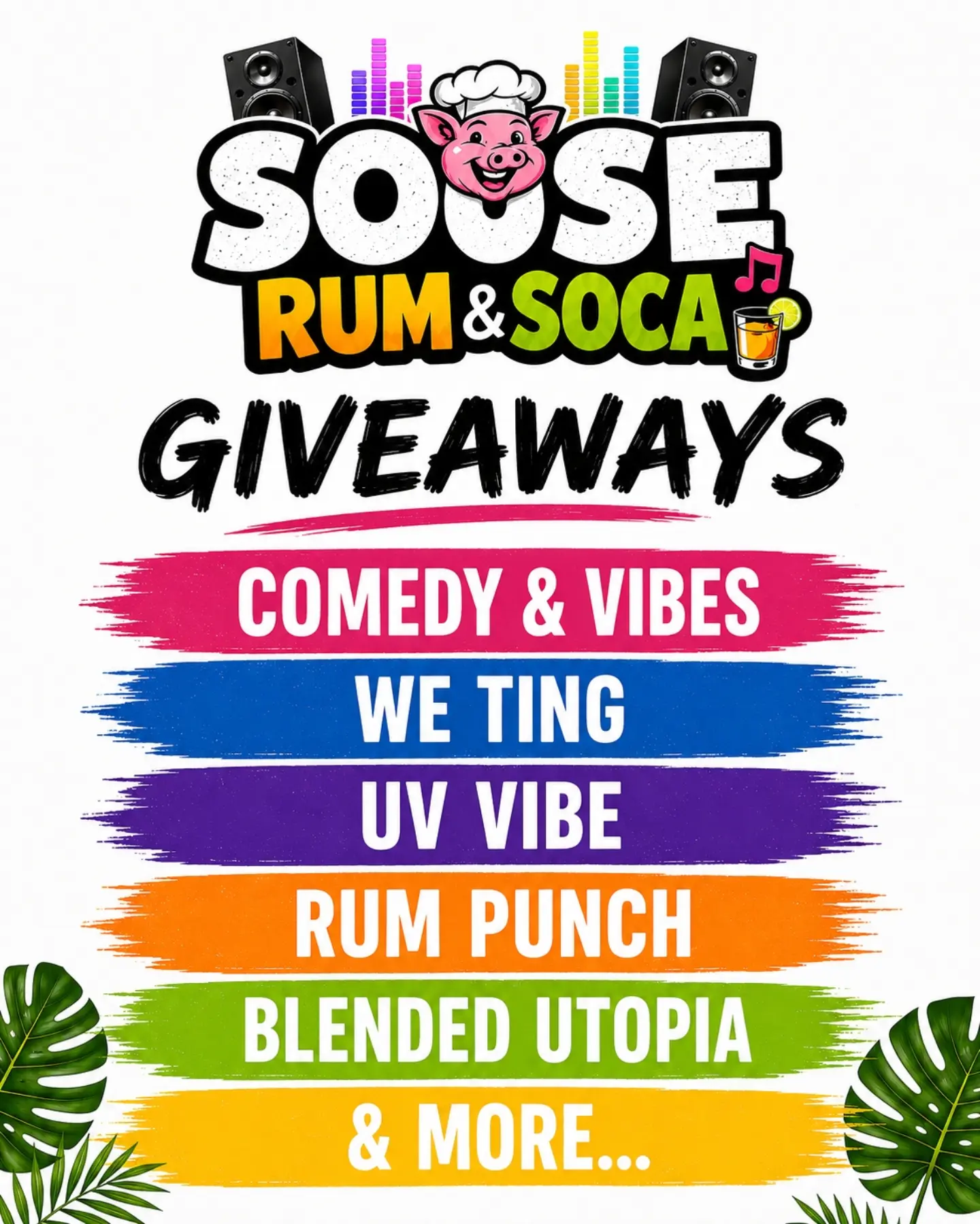 Souse, Rum & Soca – Free Entry Every Saturday at Thiki Bar