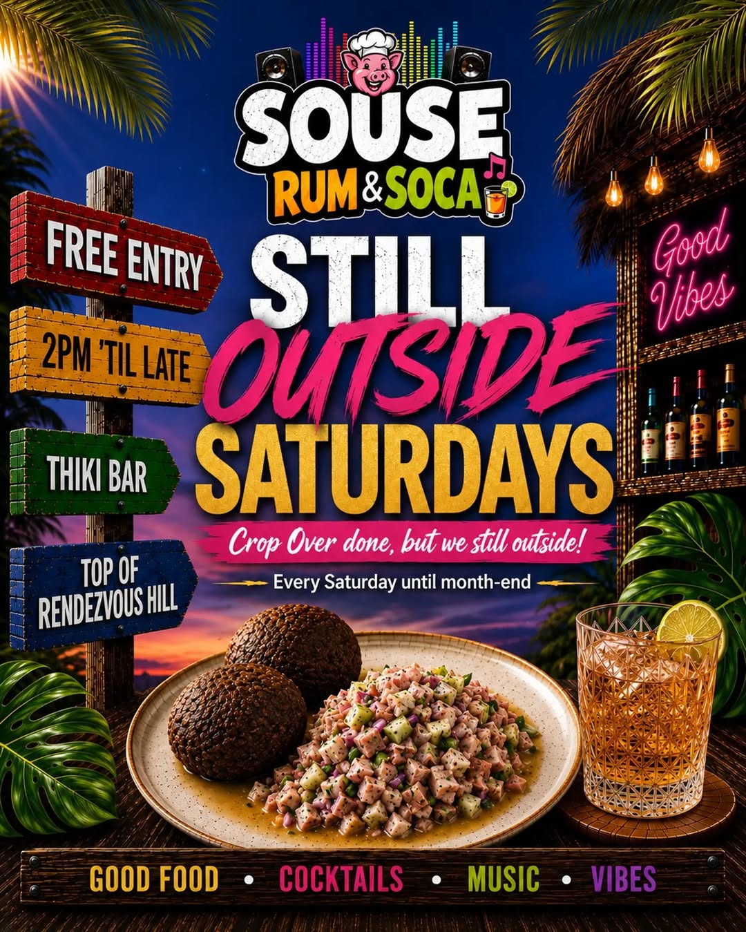 Still Outside Saturdays – Free Entry at Thiki Bar