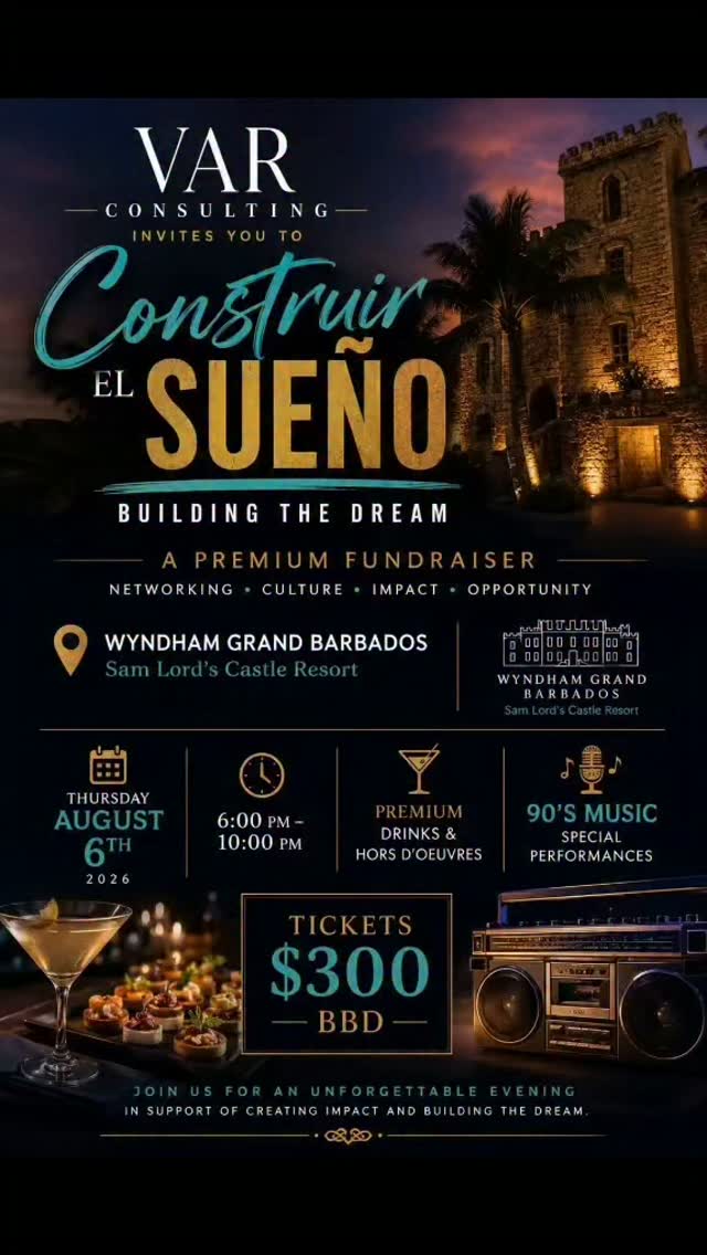 Construir El Sueño – Premium Fundraiser at Wyndham Grand Barbados