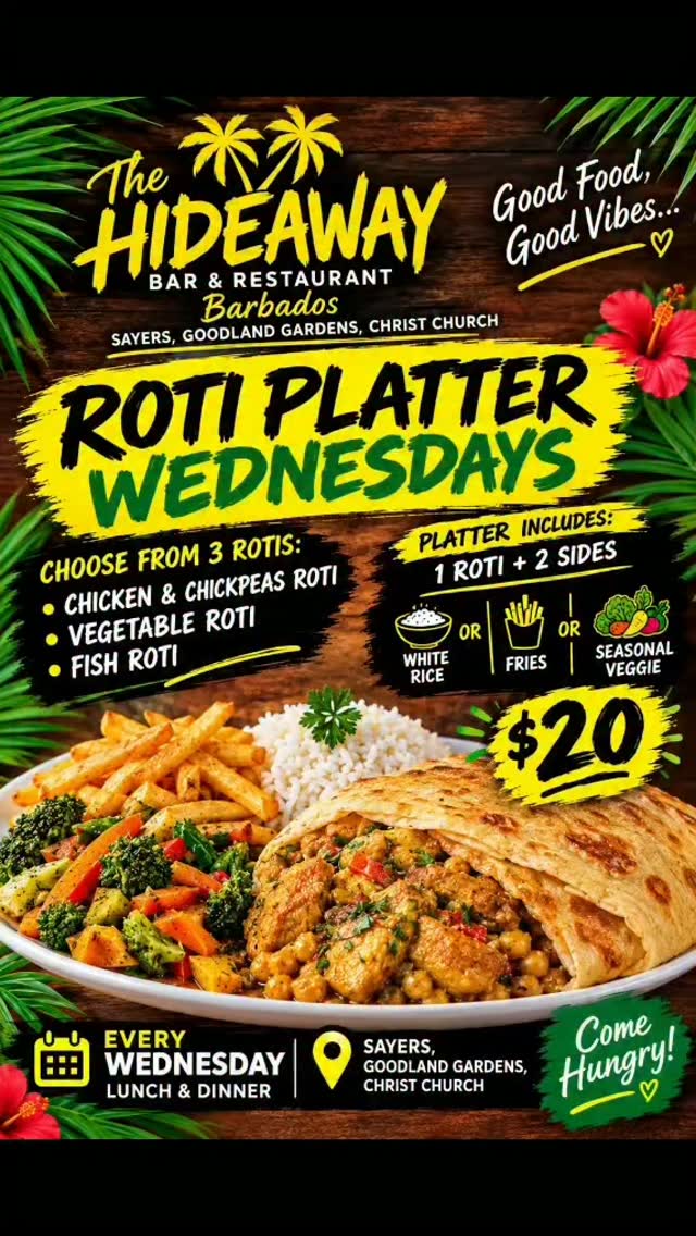 #THE HIDEAWAY BARBADOS BAR AND RESTAURANT