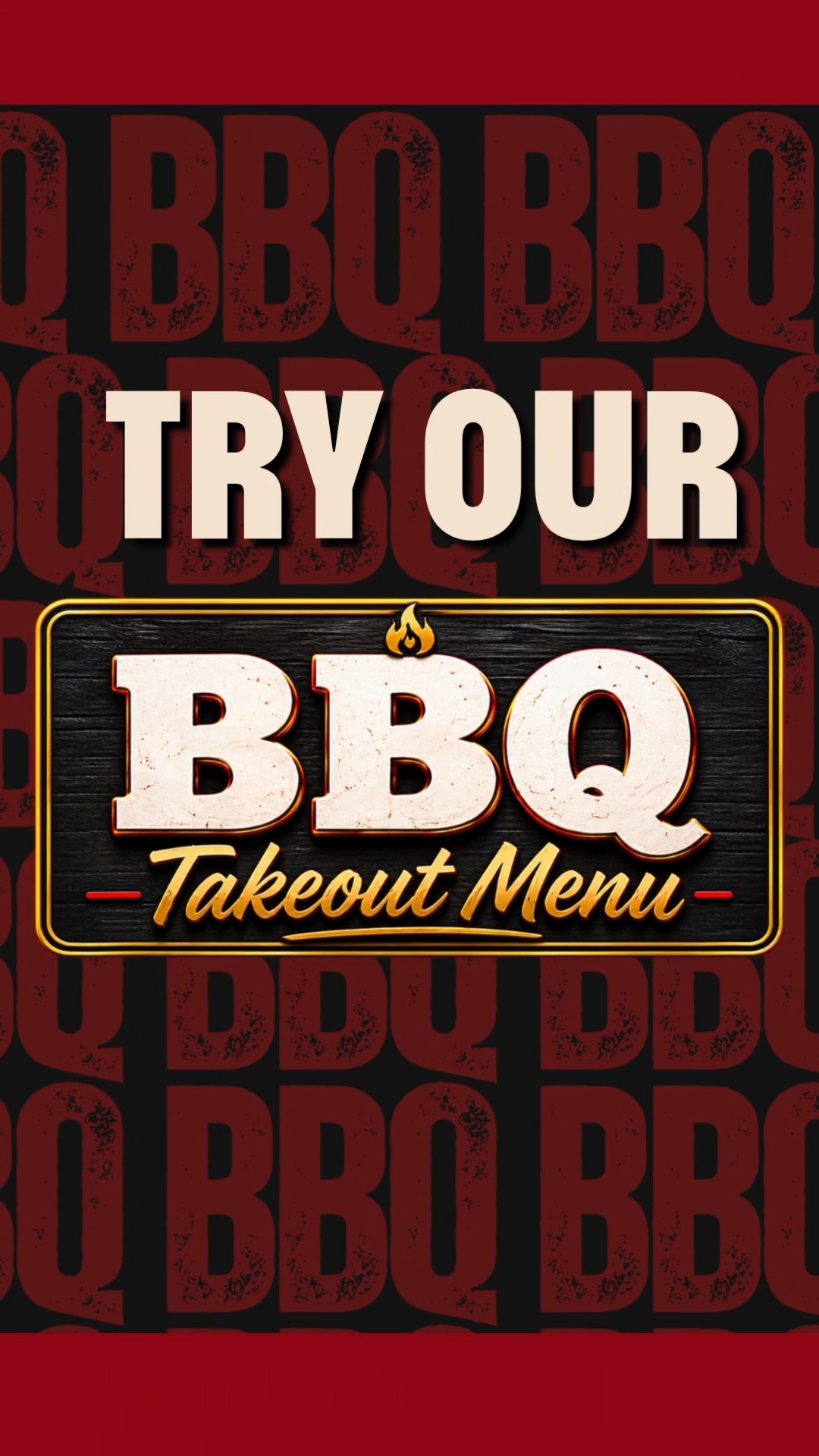 BBQ Takeout Menu – Full Meal Deals Starting at $30