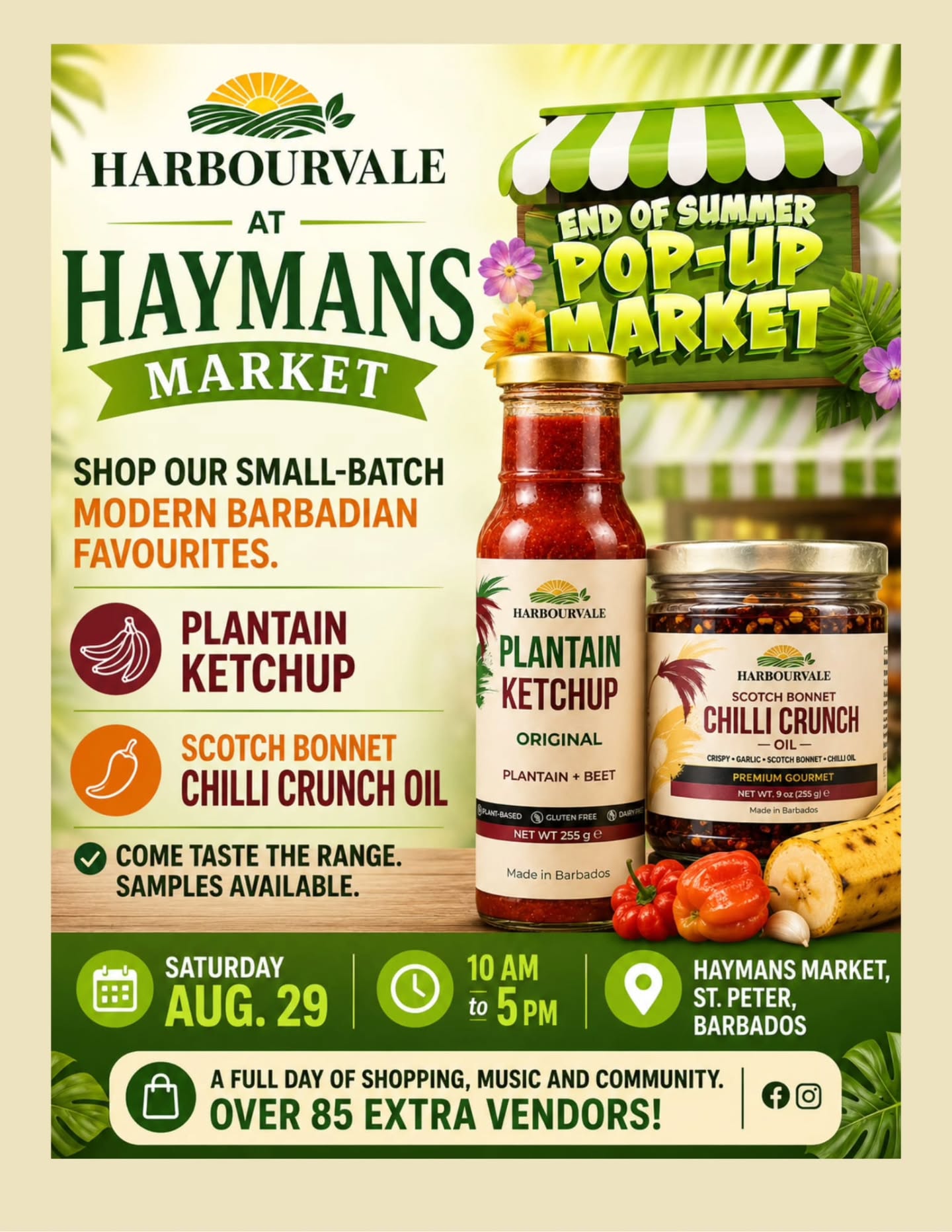 Harbourvale at Haymans Market – End of Summer Pop-Up Market