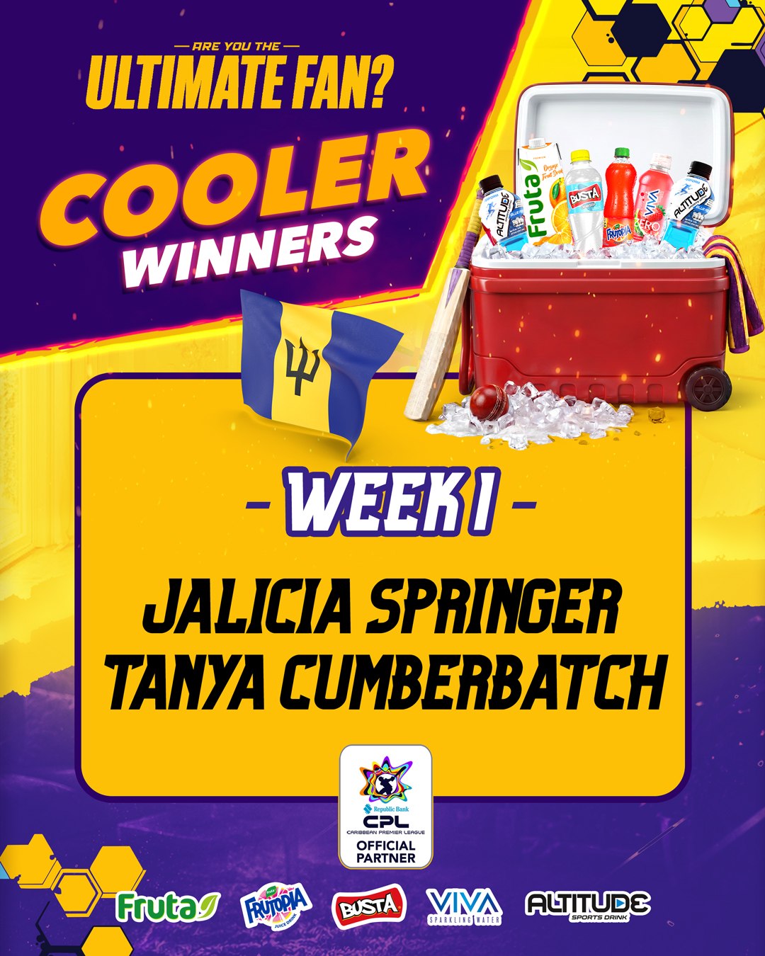 SMJ Beverages 'Ultimate Fan' CPL Contest – Win Smart TVs, CPL Tickets, Cash Vouchers & More
