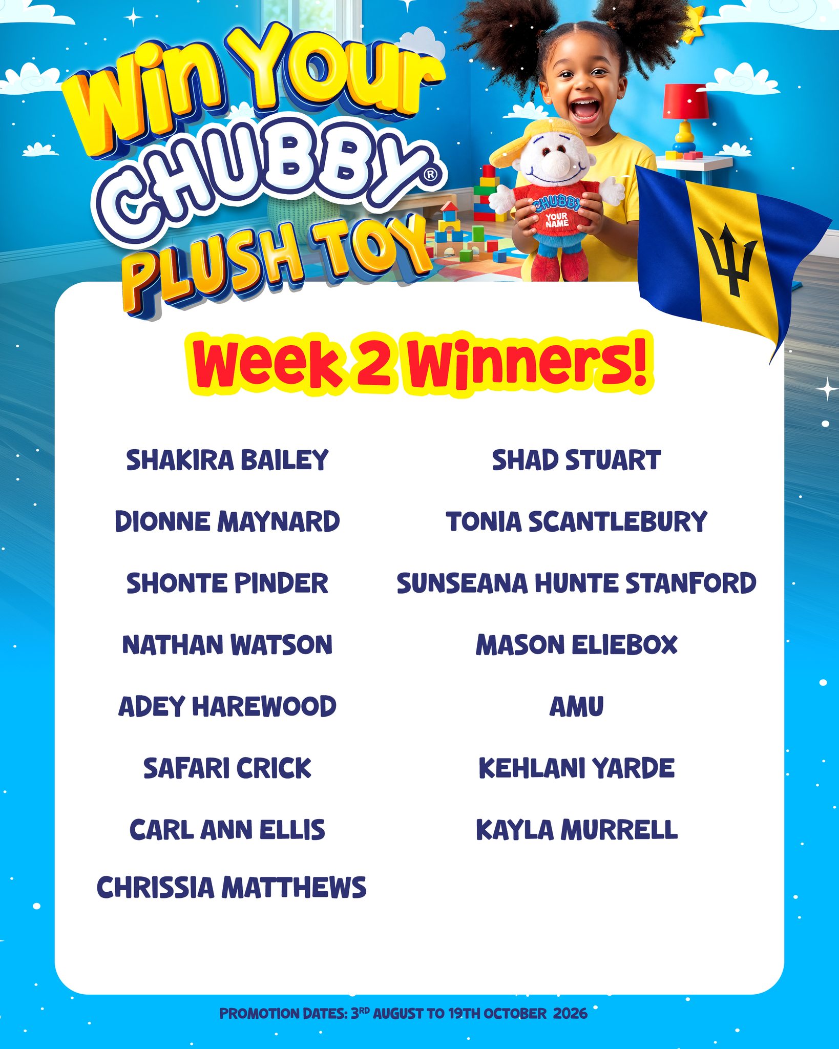 Win a Limited-Edition Chubby Plush Toy – Buy 6 Chubby Bottles & Enter