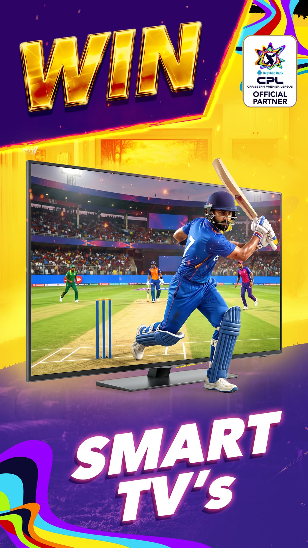 SMJ Beverages Ultimate Fan CPL 2026 Win Big Competition