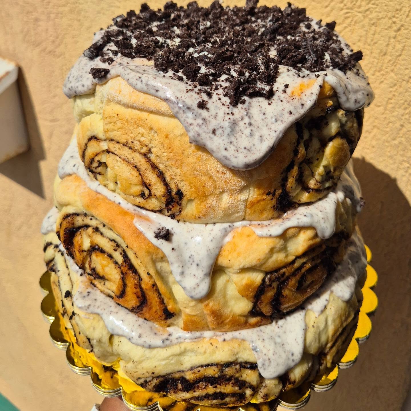 Tiered Cinnamon Roll Cakes – 2 & 3 Tier Options Available