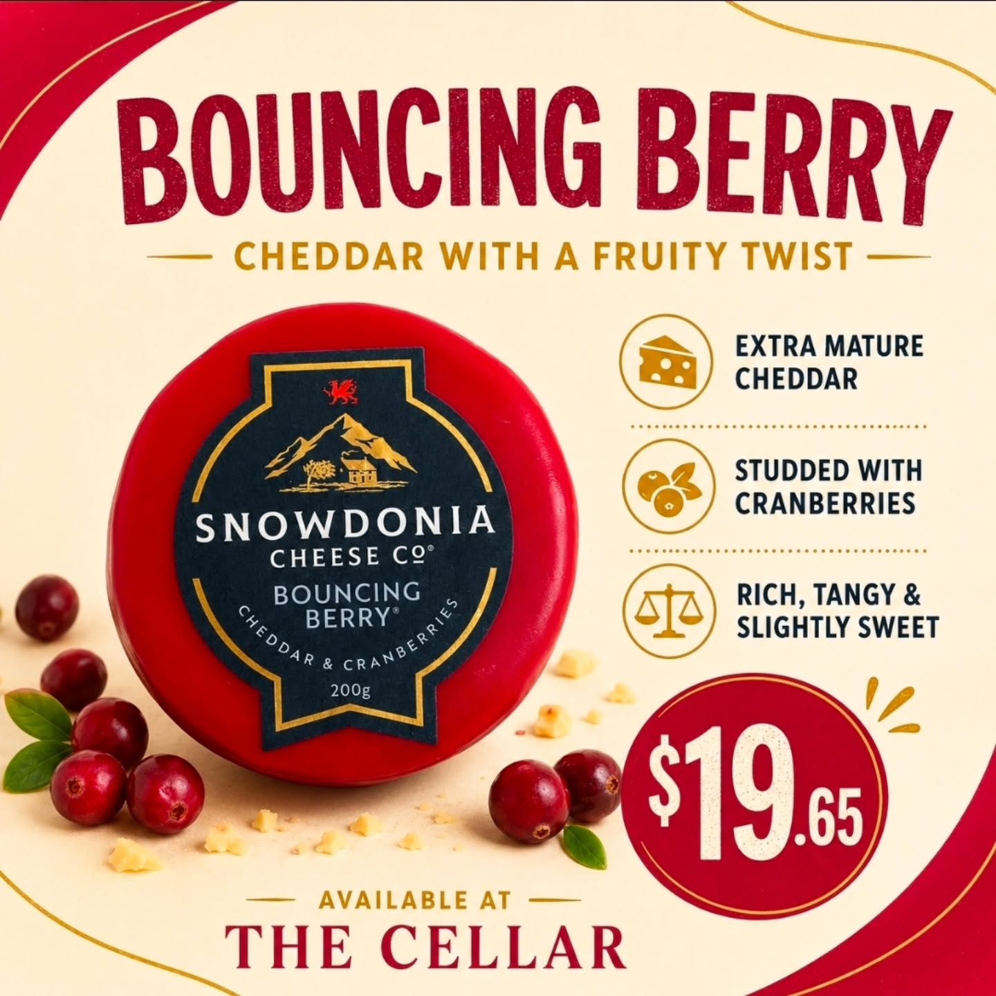 Snowdonia Waxed Cheddars Now Available at The Cellar – From $19.65