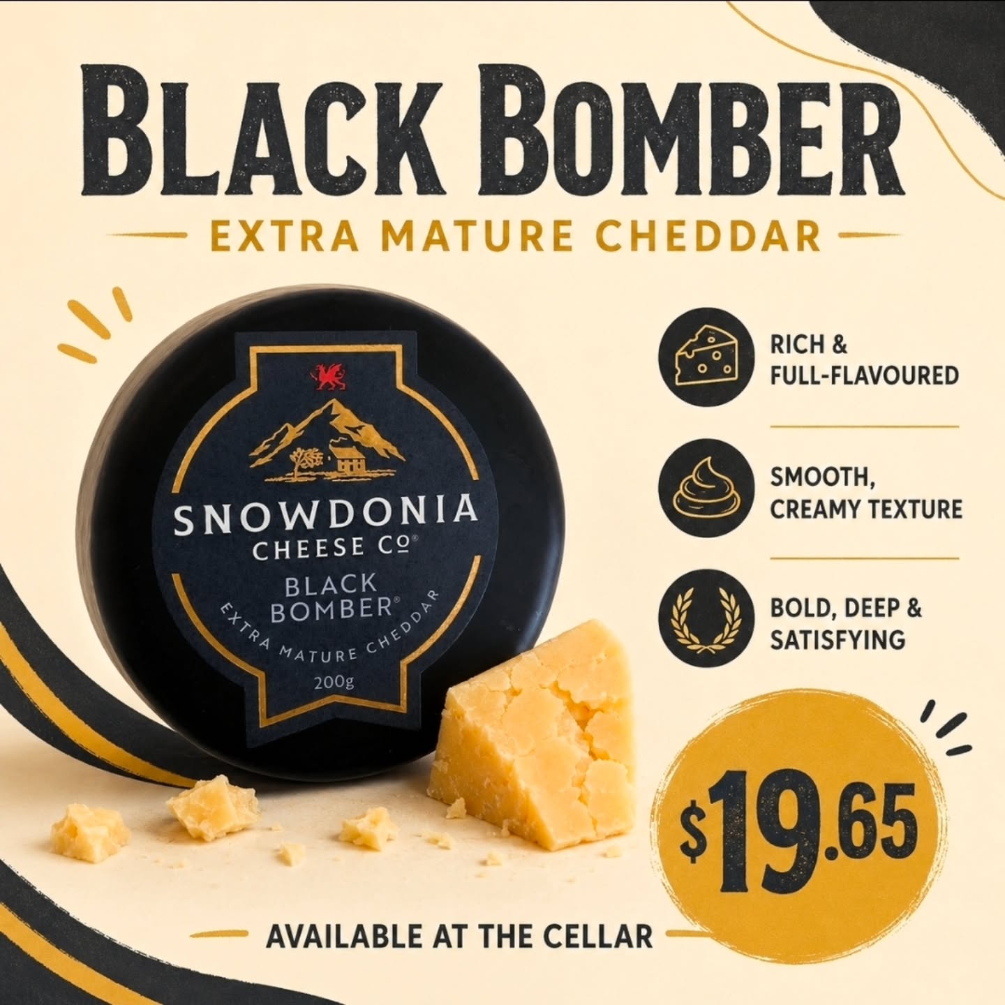 Snowdonia Waxed Cheddars Now Available at The Cellar – From $19.65