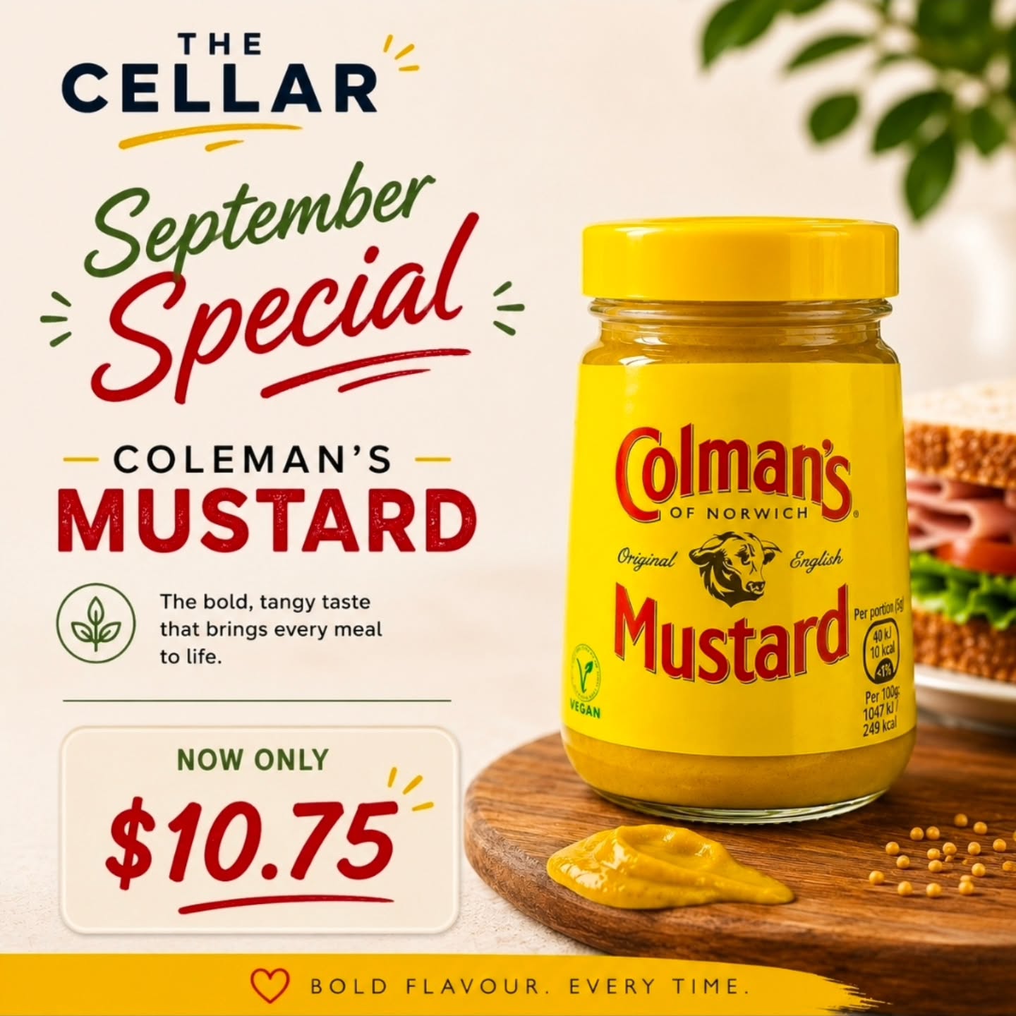 The Cellar September Specials – Great Finds at Great Prices