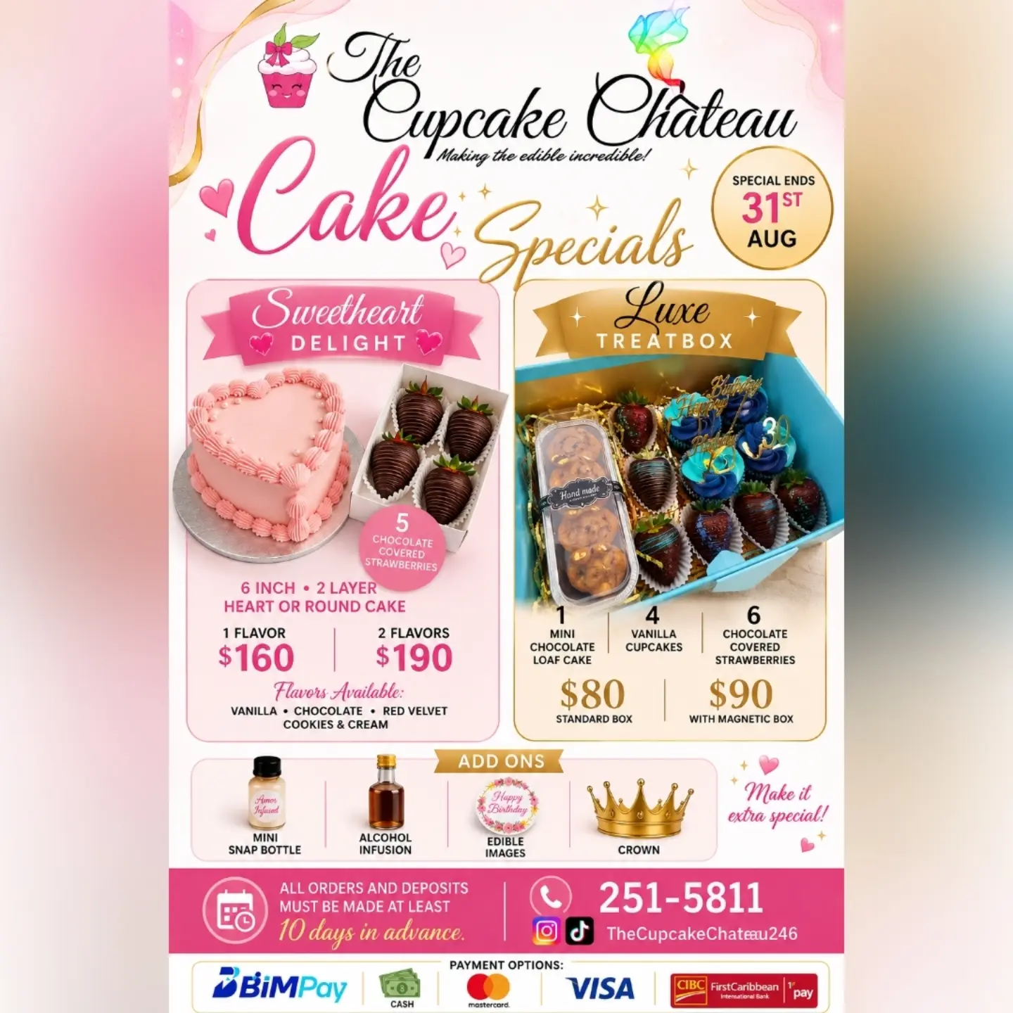 Sweetheart Delight & Luxe Treat Box – Limited-Time Special Until 31st August