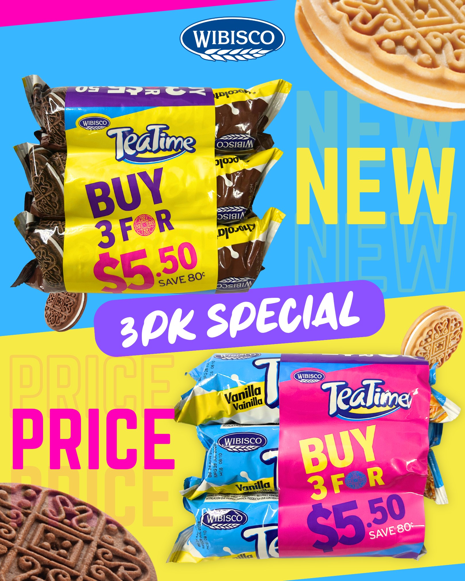 Wibisco TeaTime 3-Pack Special – Buy 3 for $5.50, Save 80¢