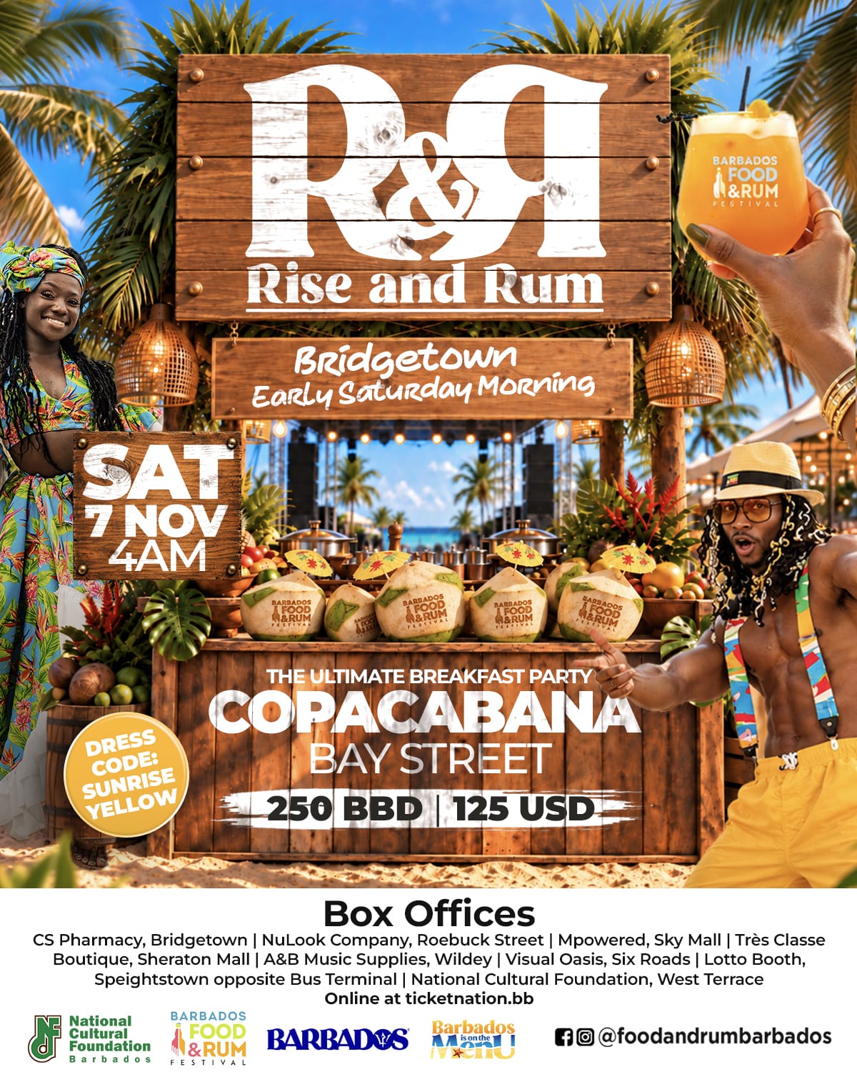 Barbados Food & Rum Festival 2026 – Liquid Gold Feast featuring Chef Michael Hinds