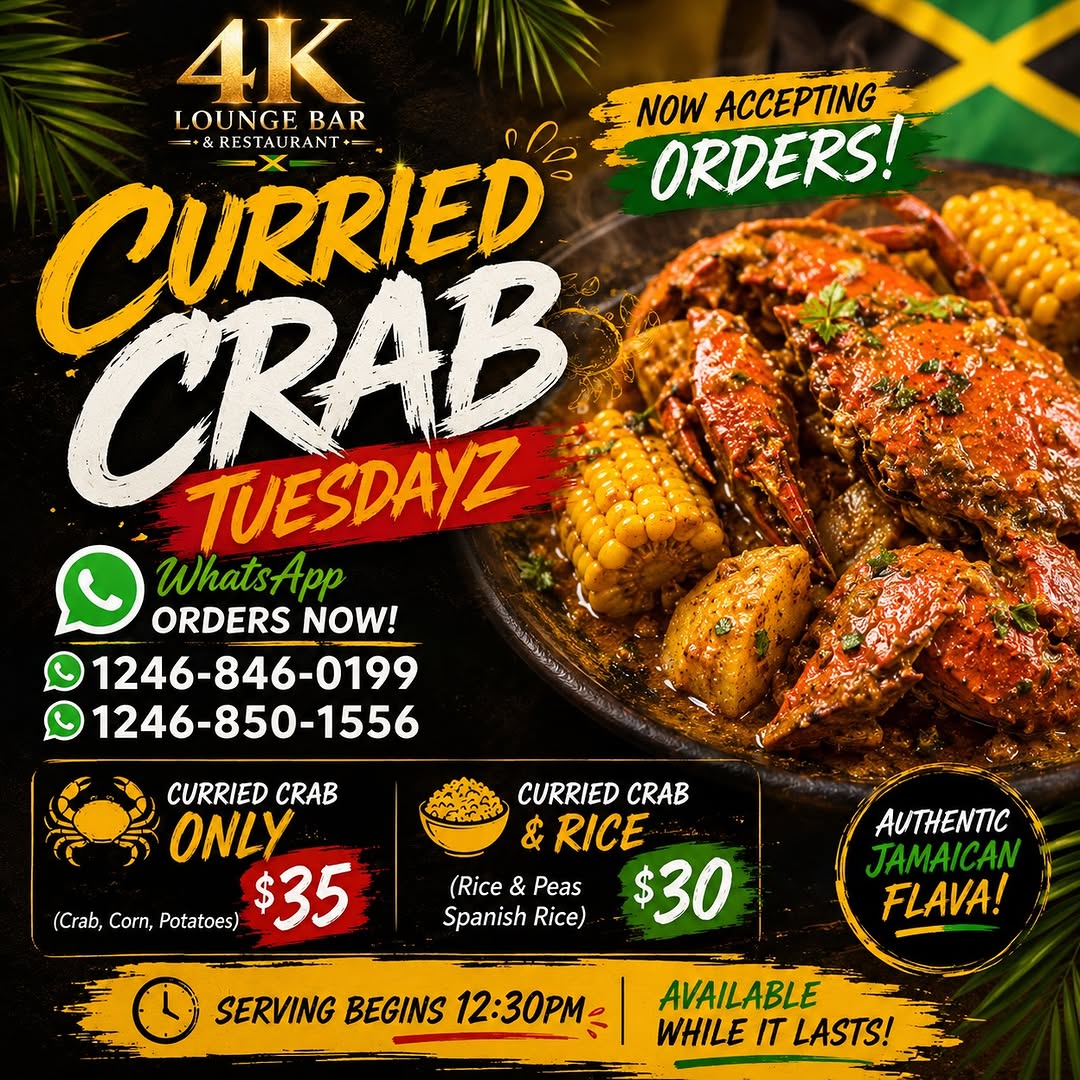 Curried Crab Tuesdayz at 4K Lounge Bar & Restaurant