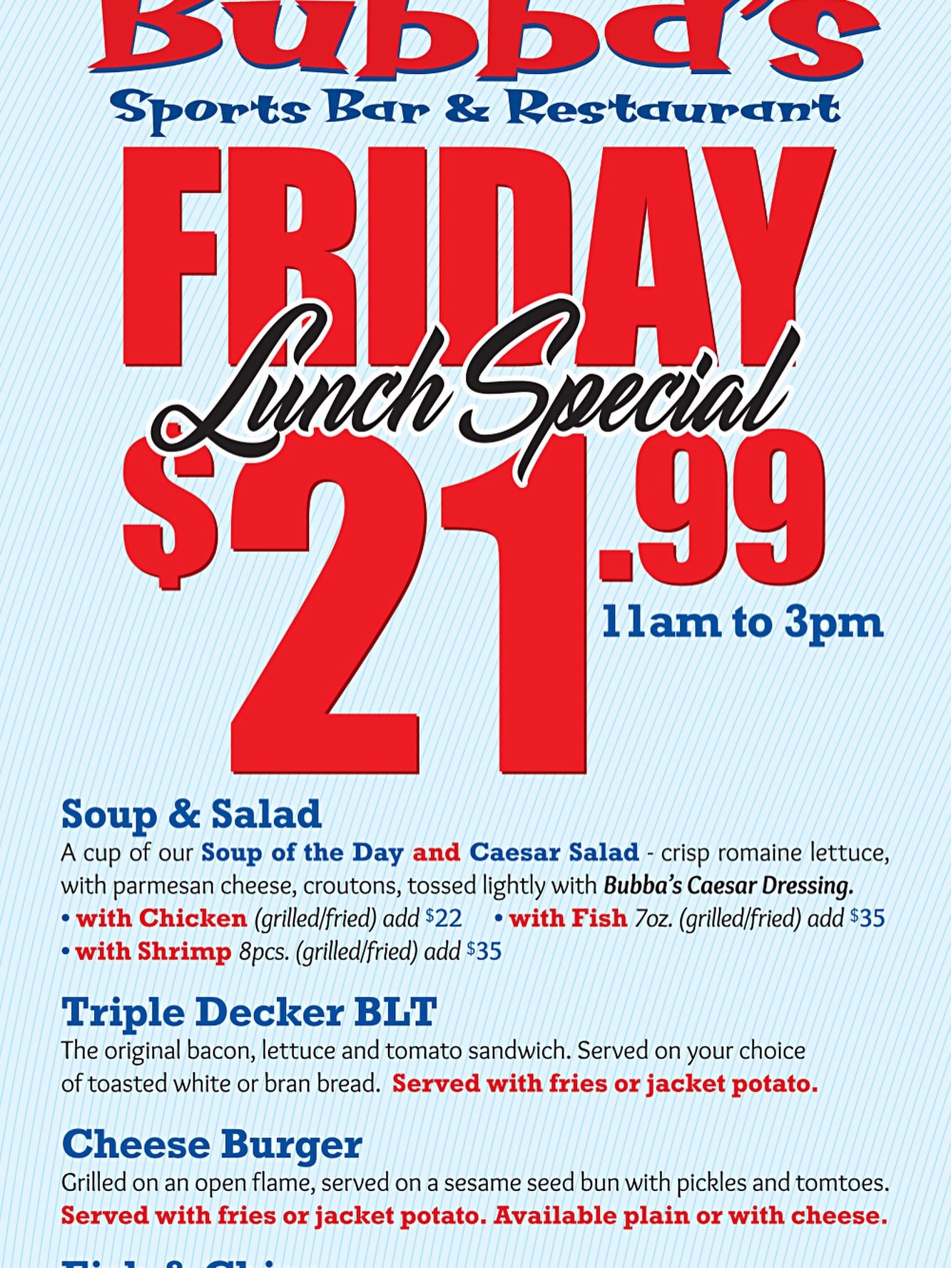 Bubba's Sports Bar Barbados