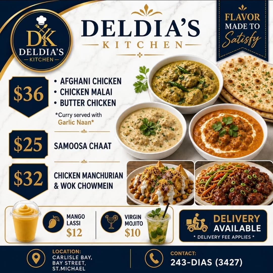 Deldia's Kitchen This Week's Specials – Curries, Chaat & More from $10