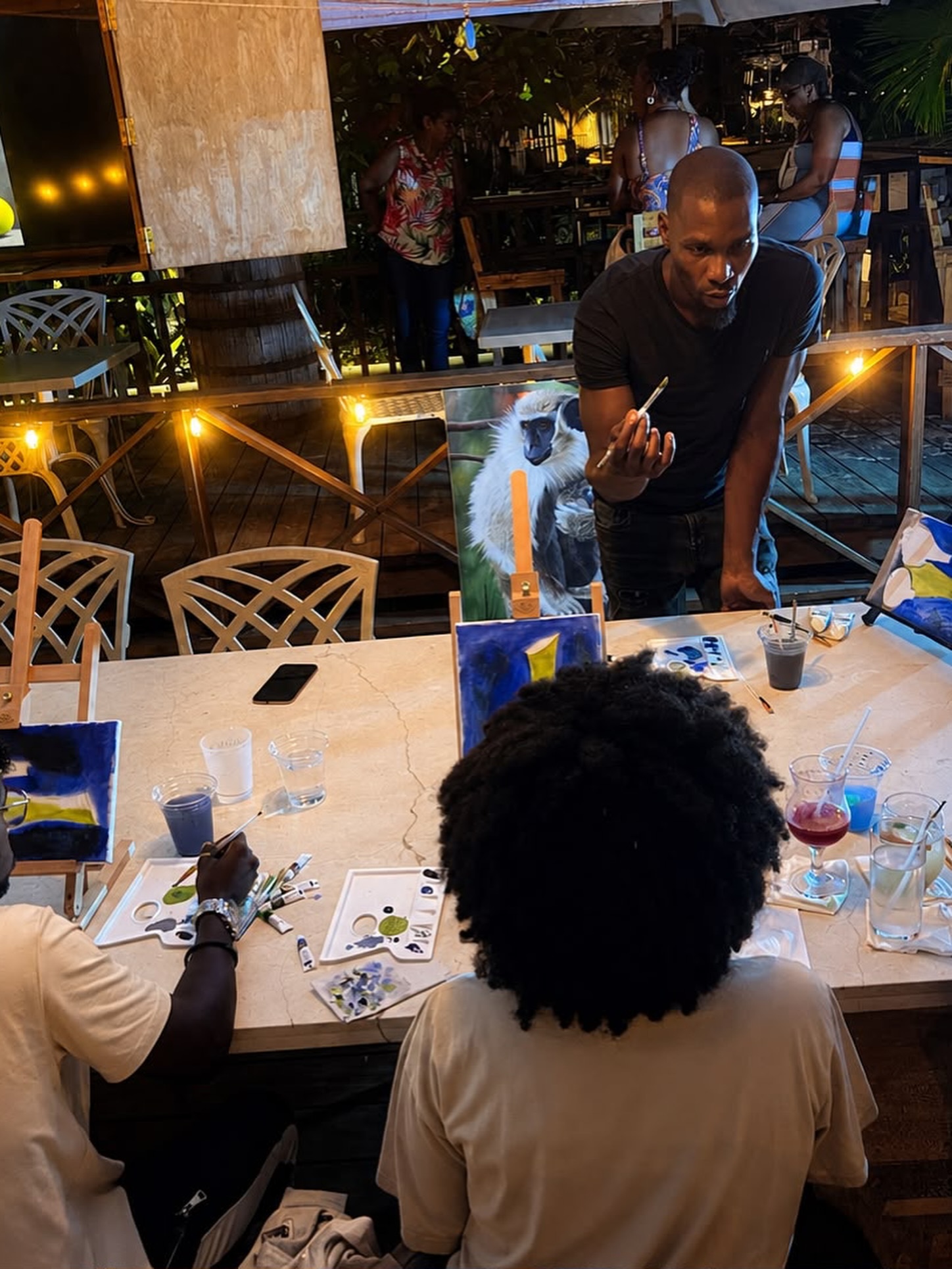 Paint & Sip Night at Eden On The Sea – $100 Per Person