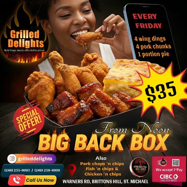 Big Back Box Friday Special – $35 Meal Deal Every Friday