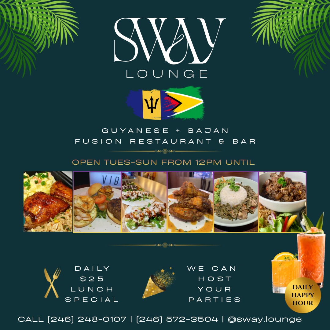 Sway Lounge – Daily $25 Lunch Special & Daily Happy Hour