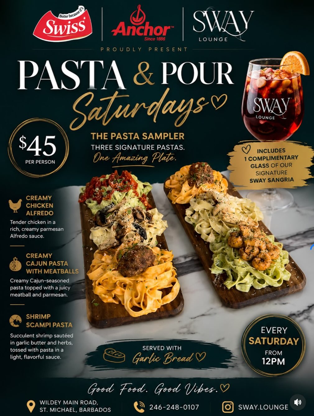 Sway Lounge Weekend Line-Up: Tipsy Thursdays & Happy Hour Deals