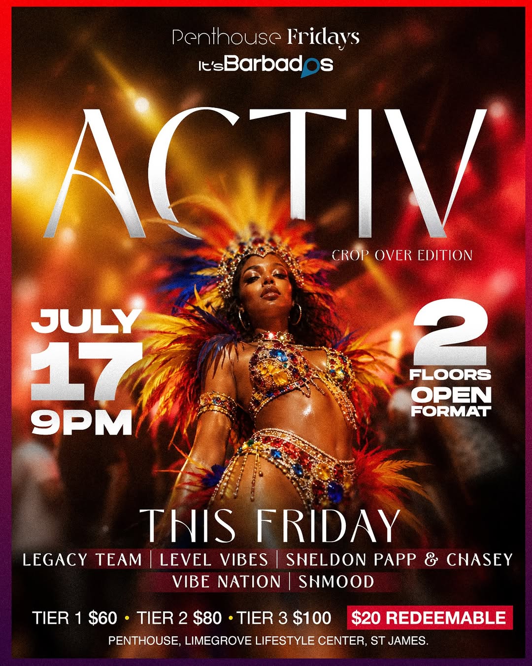 ACTIV – Crop Over Edition at Penthouse Fridays
