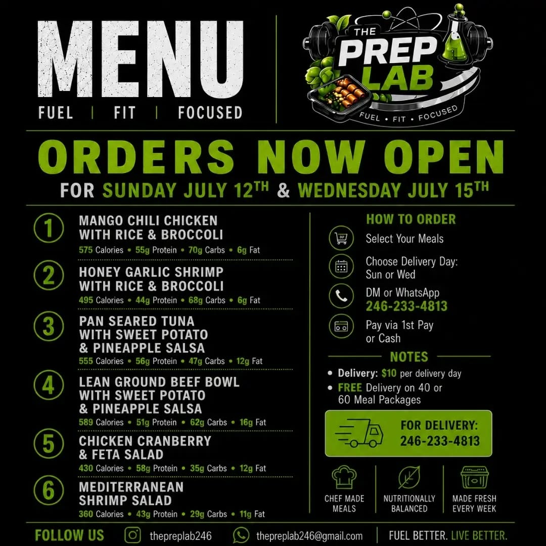 The Prep Lab – Pre-Orders Open for July 12 & 15 with Free Delivery on Bulk Packages