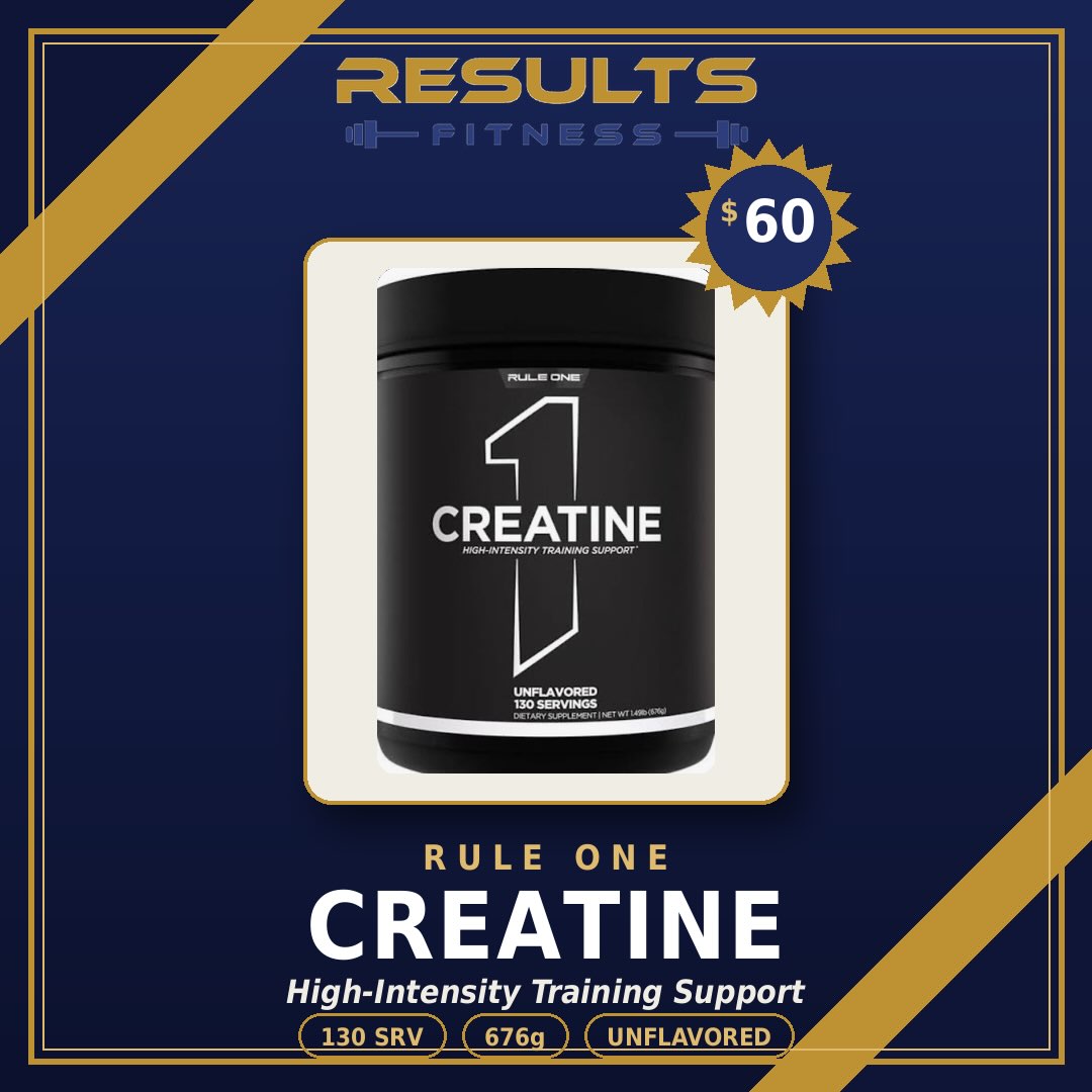Rule One Creatine – 130 Servings for $60 at Results Fitness