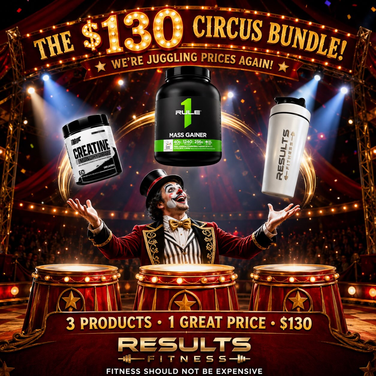 The $130 Circus Bundle — 3 Products, 1 Great Price